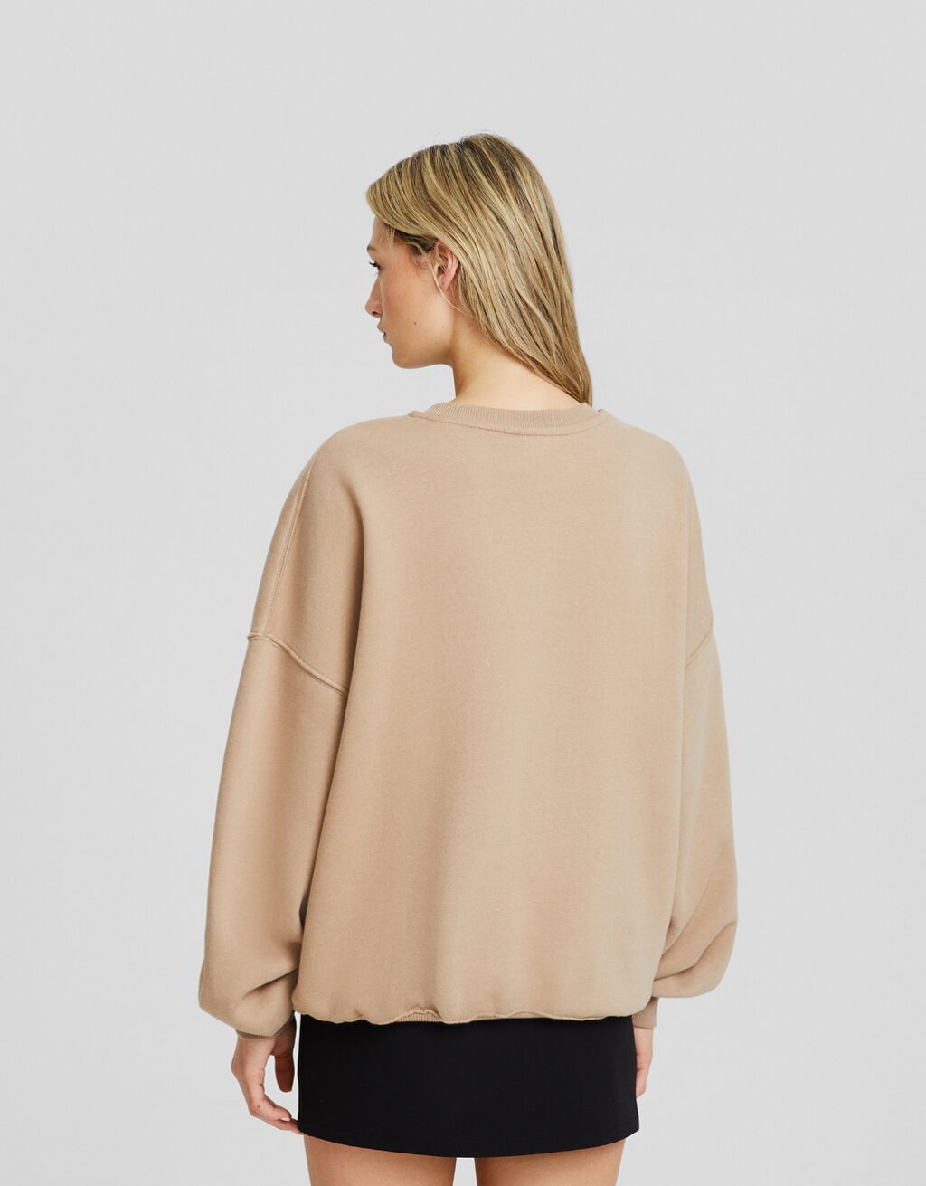 Sudadera oversize print