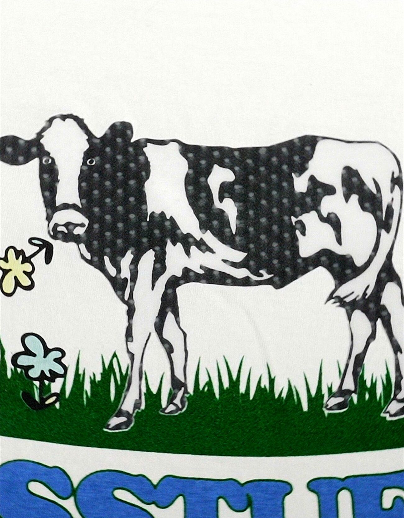 Camiseta SSSTUFFF X BERSHKA manga corta print lenticular