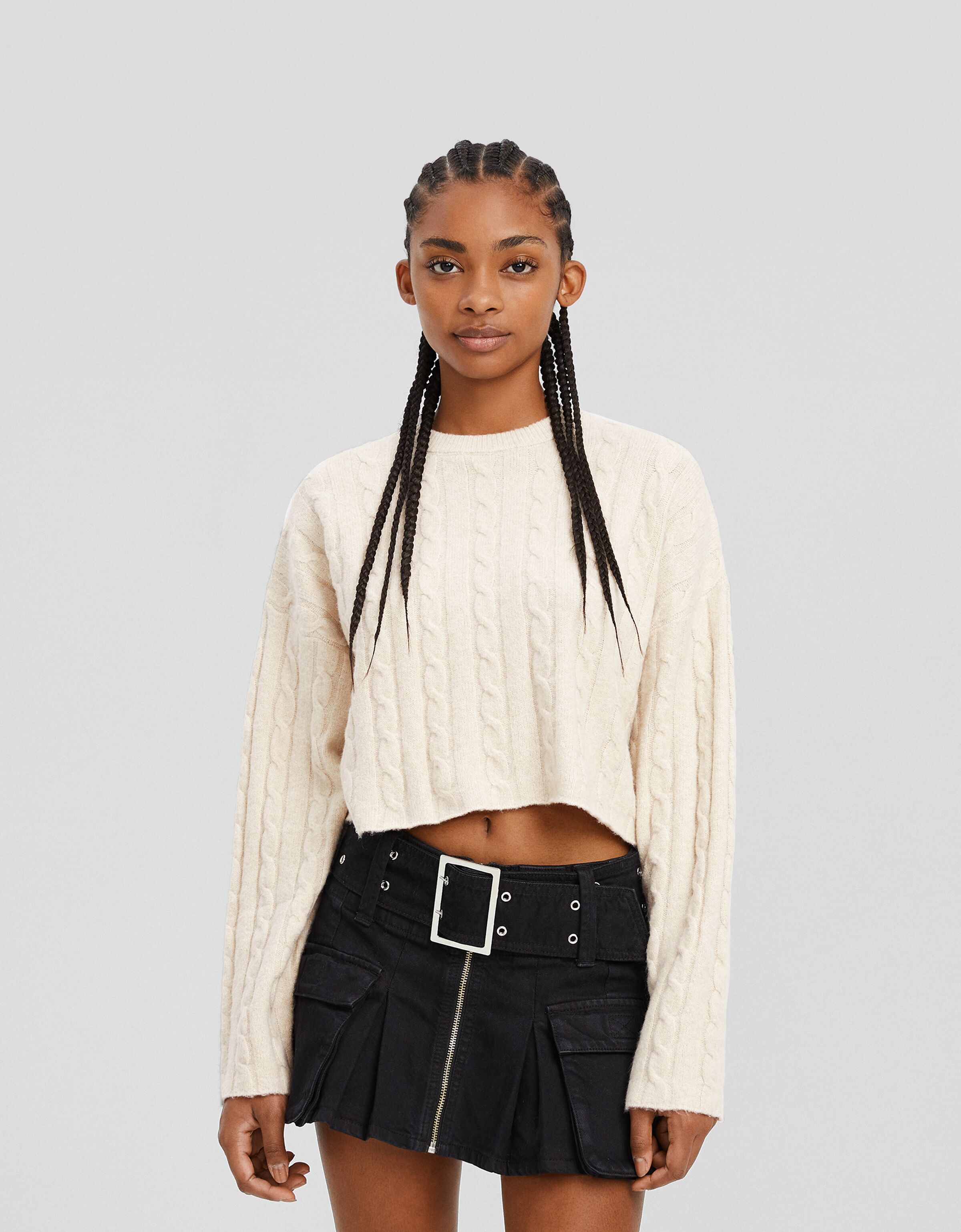 Jersey cuello perkins boxy fit