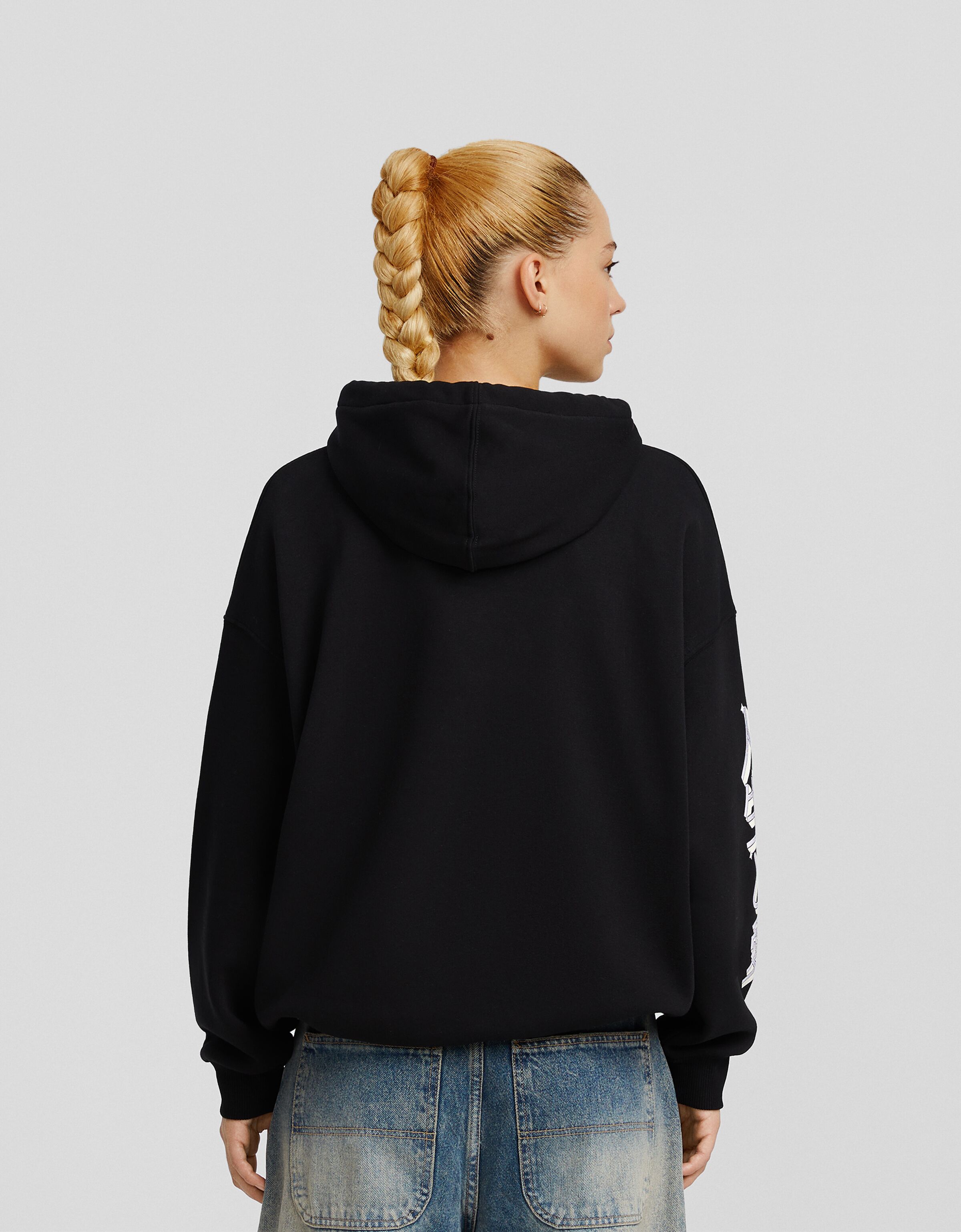 Sudadera oversize print