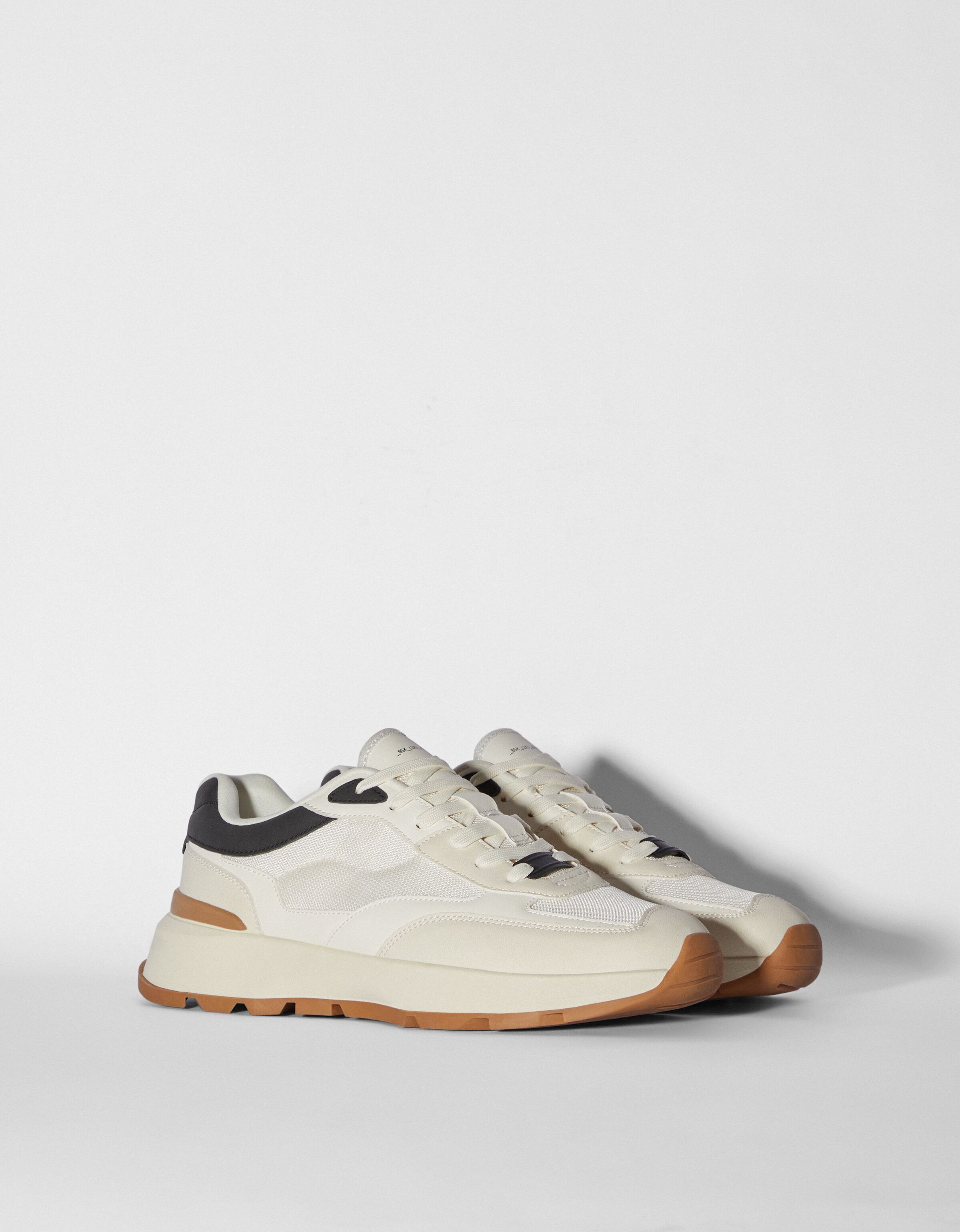 Deportivas combinadas rejilla hombre