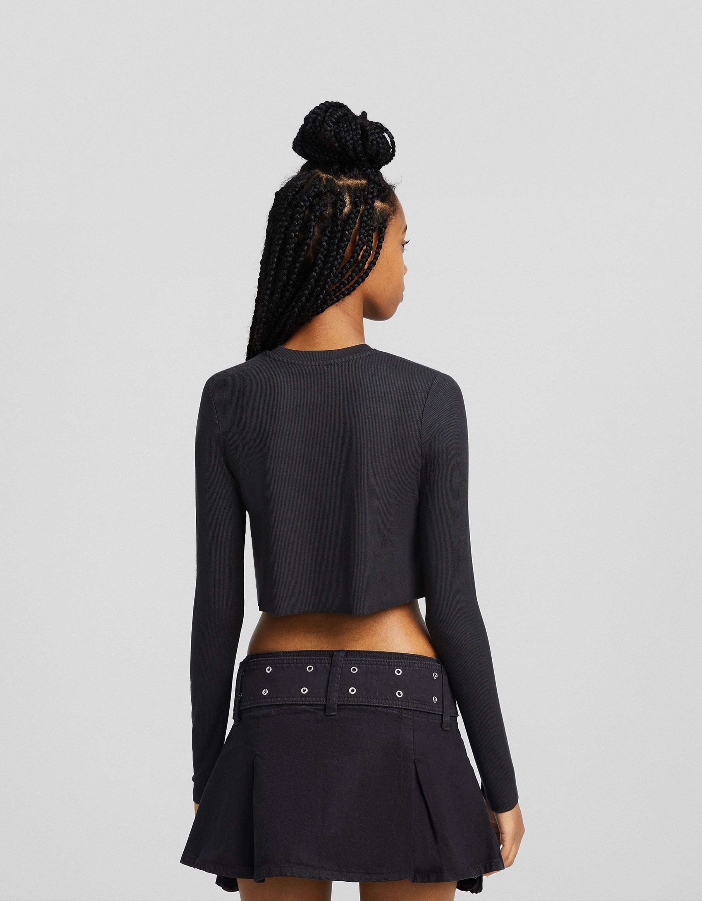 Camiseta manga larga print