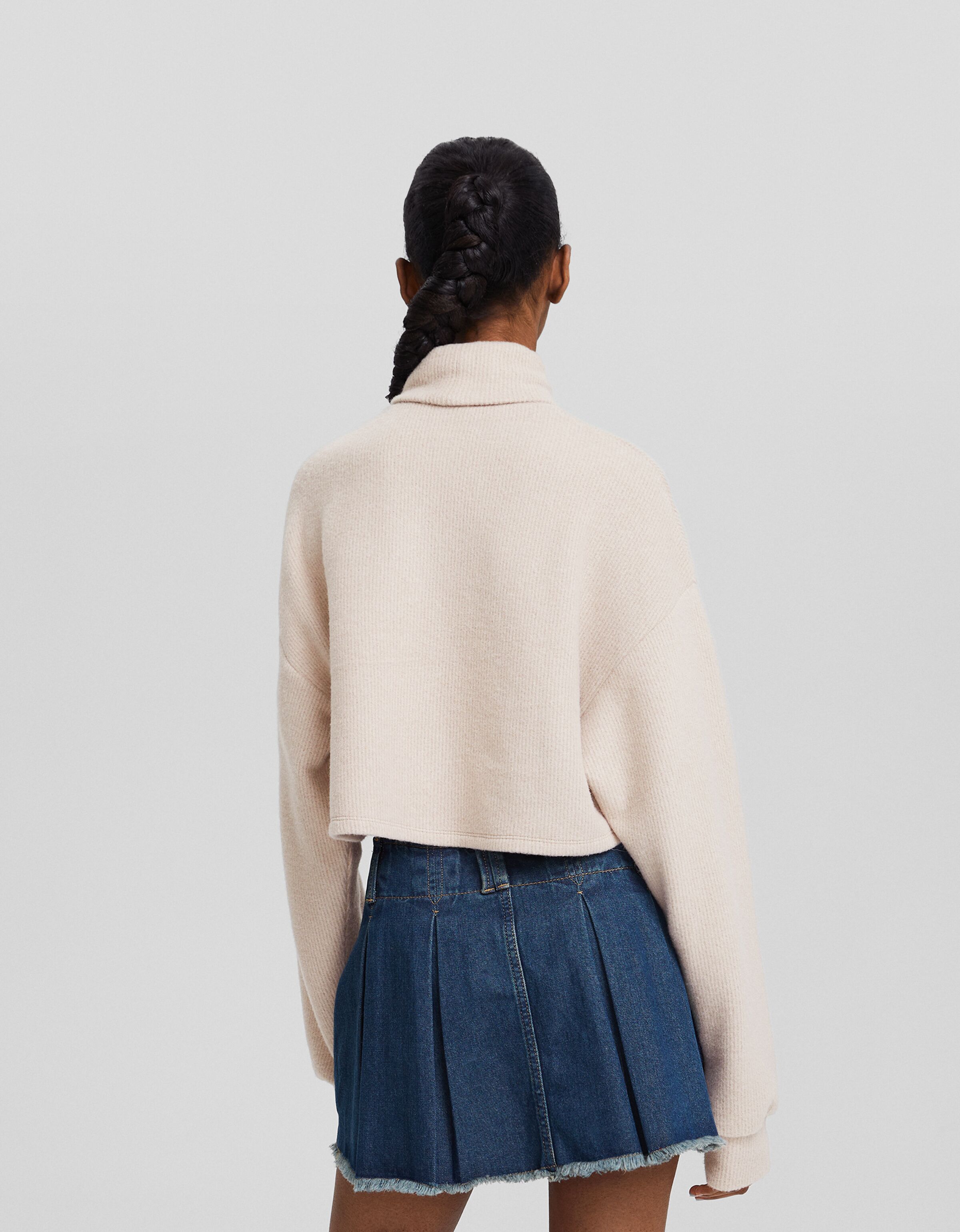 Jersey cuello subido