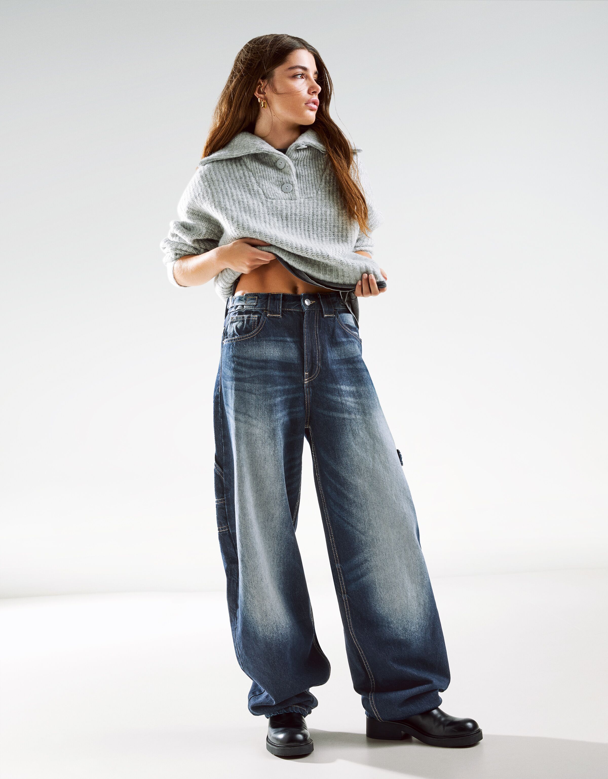 Jeans baggy carpenter