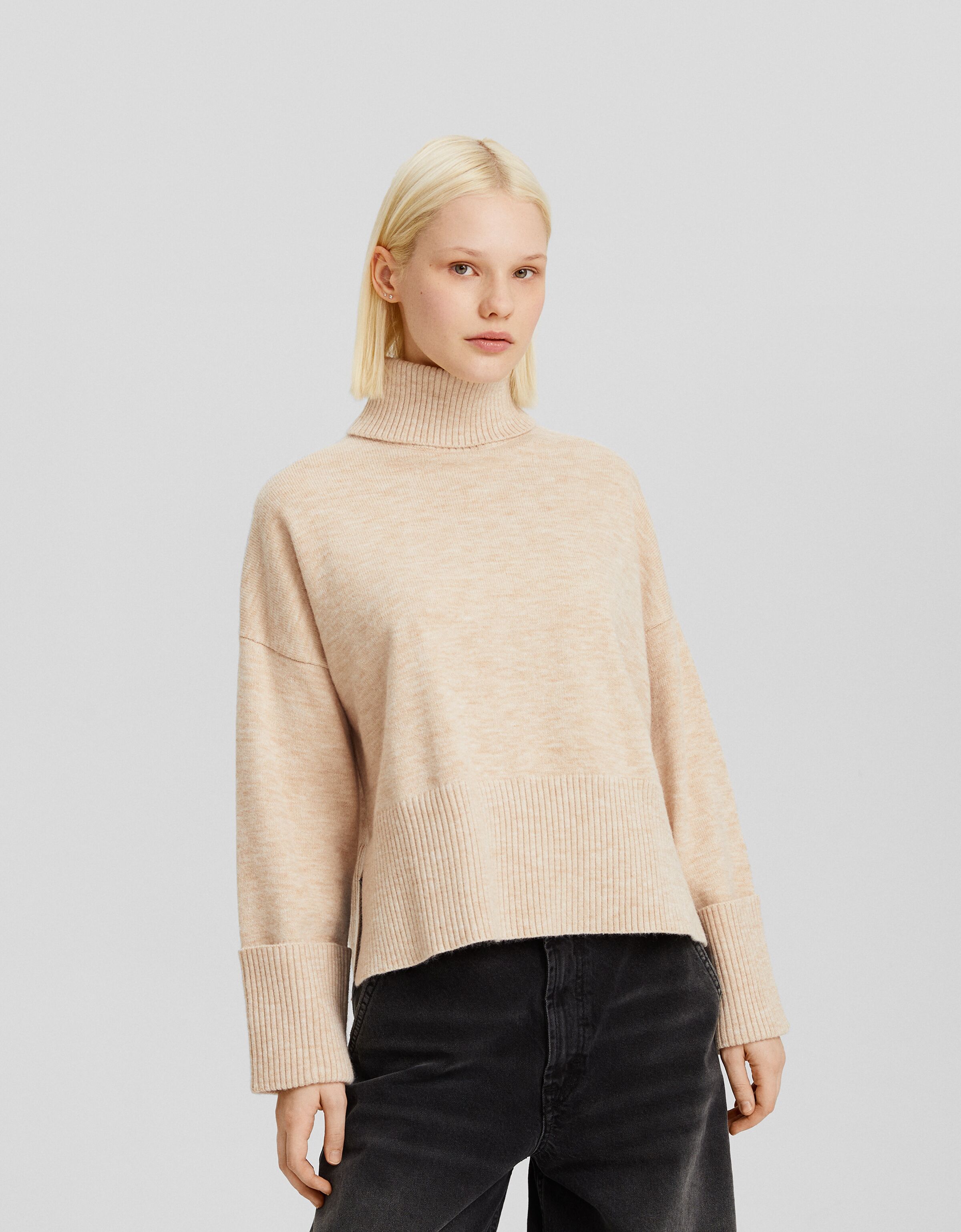 Jersey cuello subido