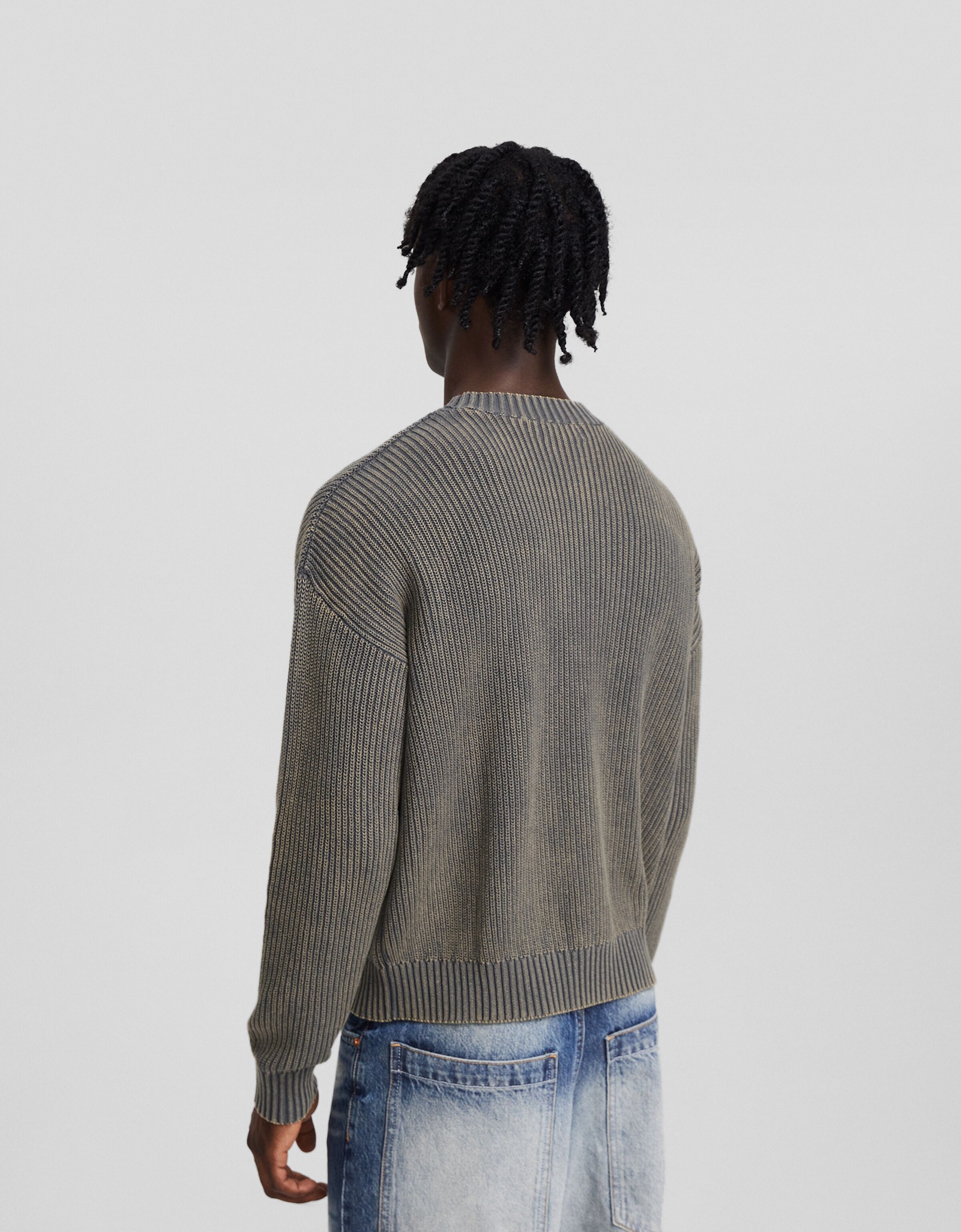 Jersey boxy fit efecto lavado