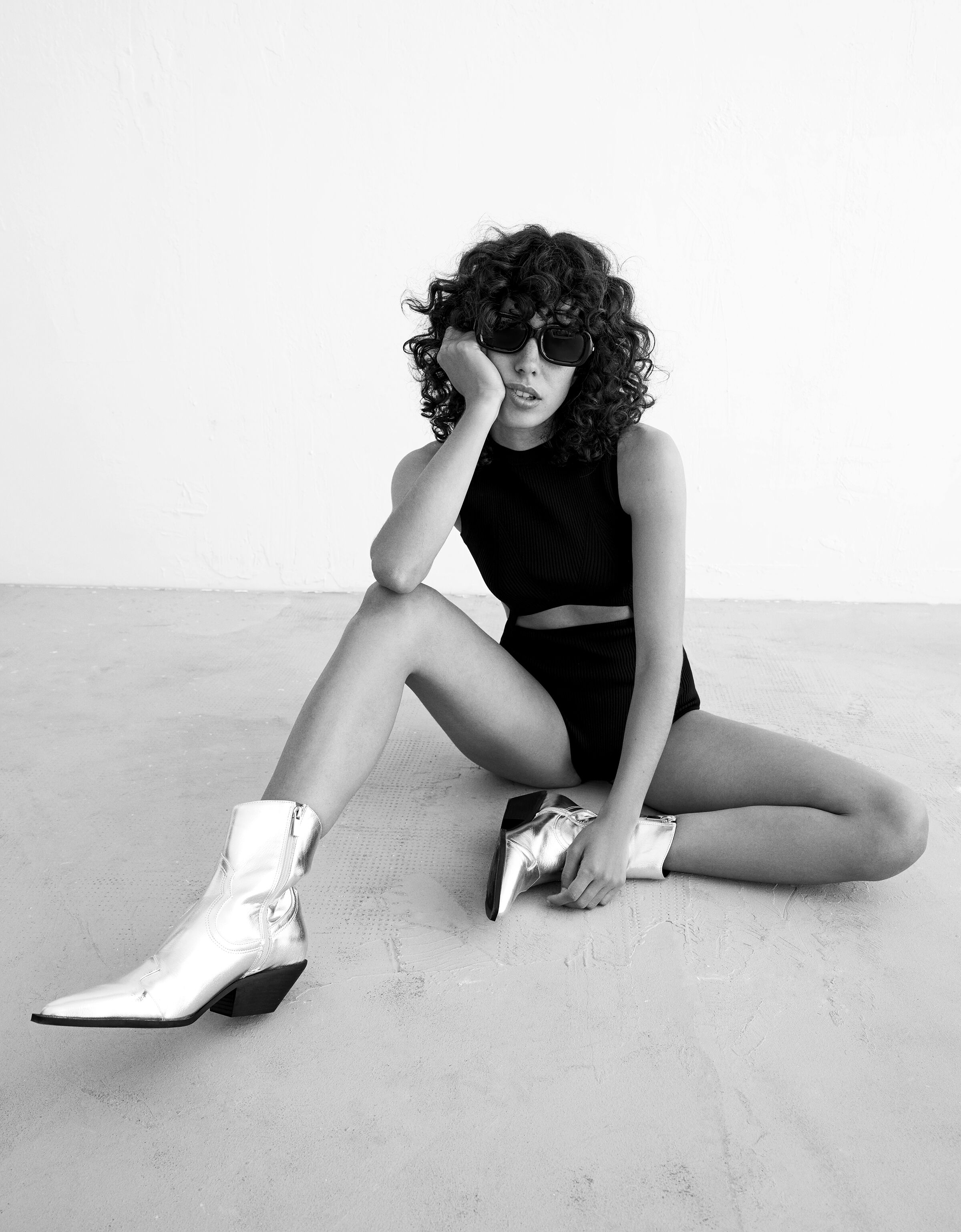 Botines tacón cowboy