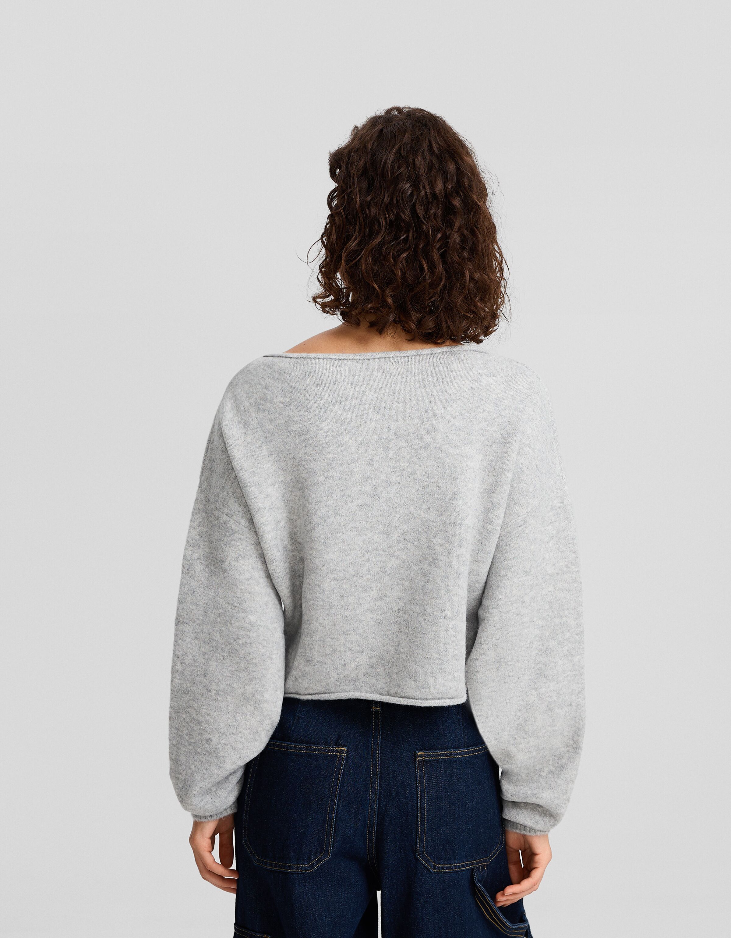 Jersey cuello redondo