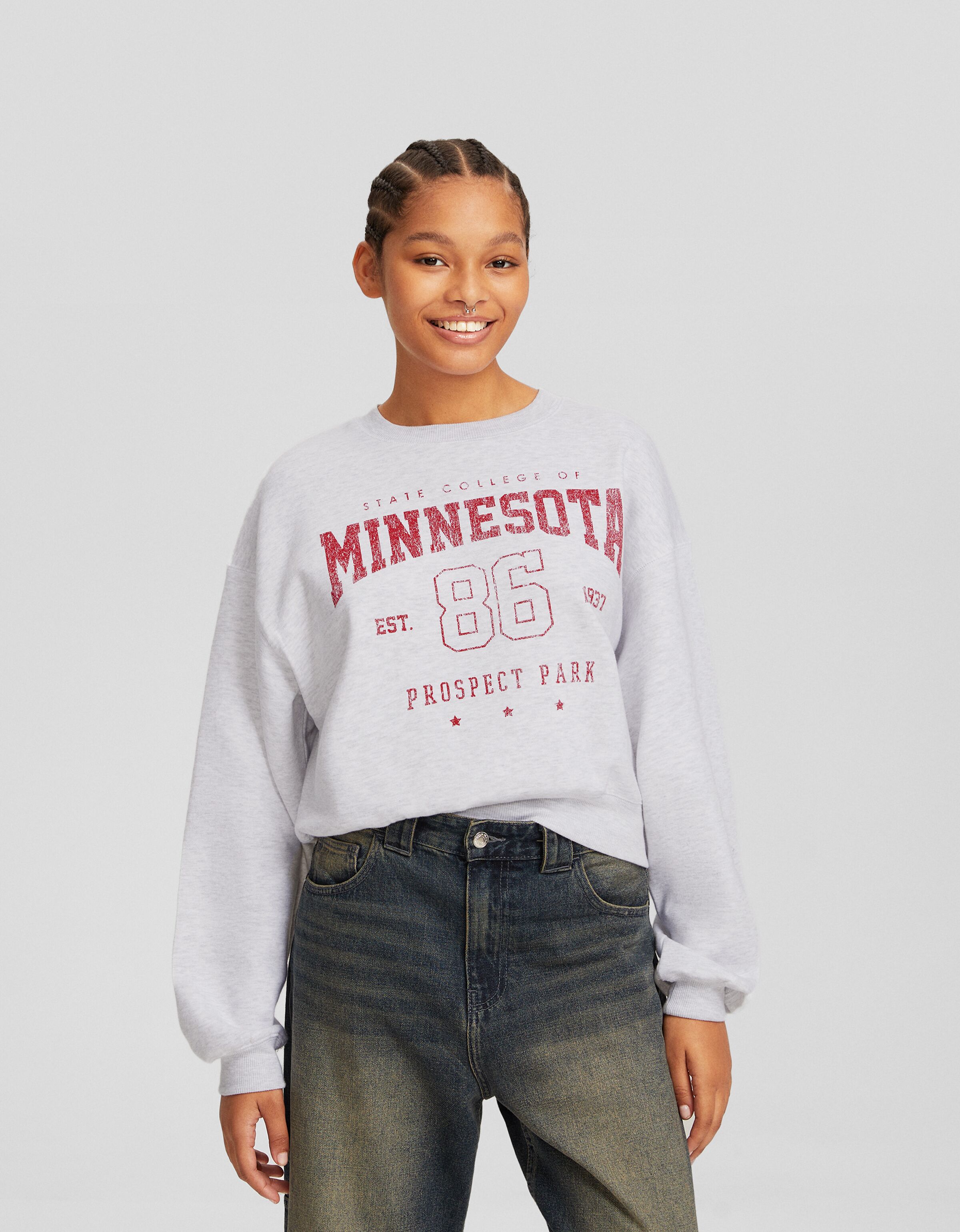 Sudadera print Minnesota