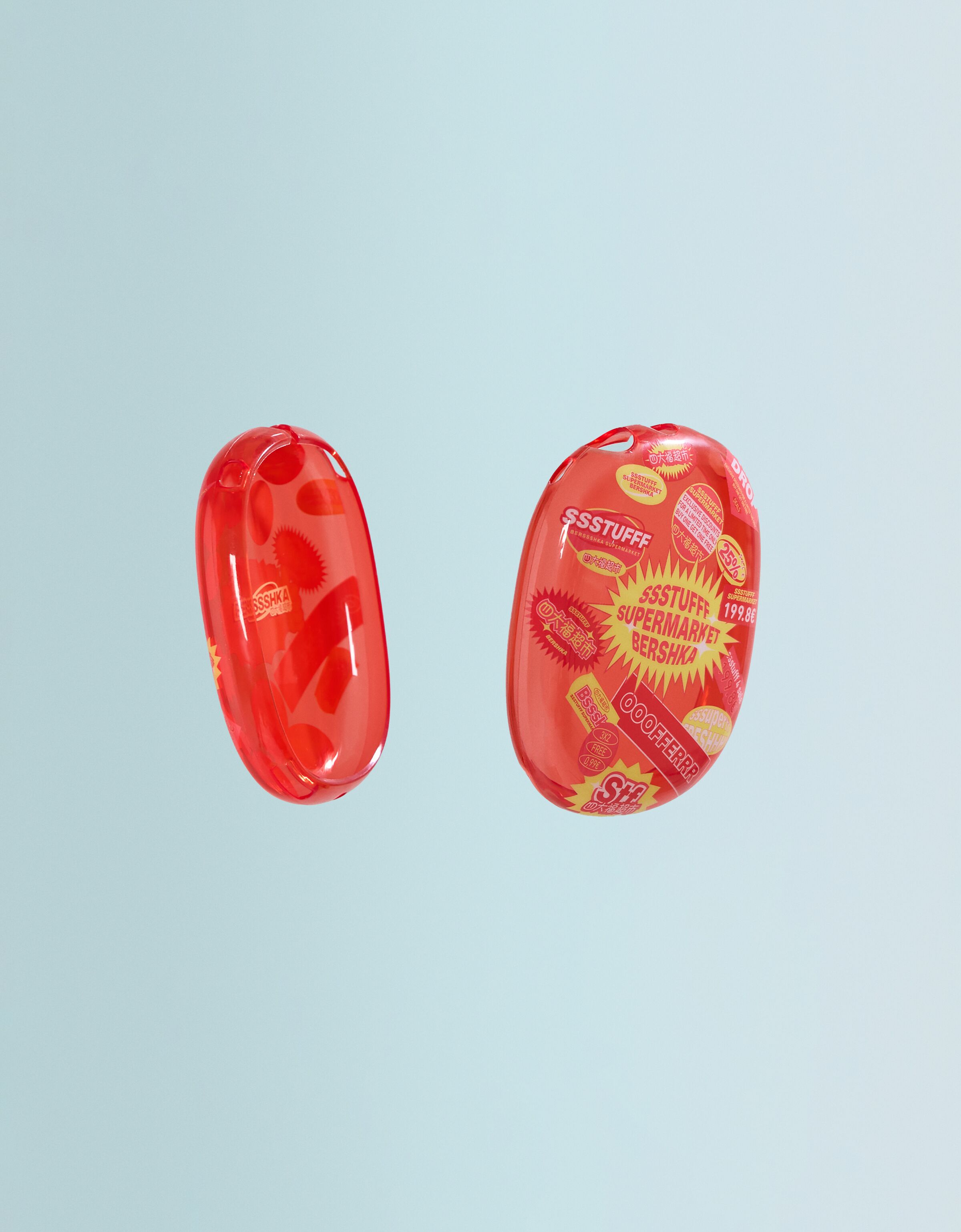 Funda AirPods Max SSSTUFFF X BERSHKA print