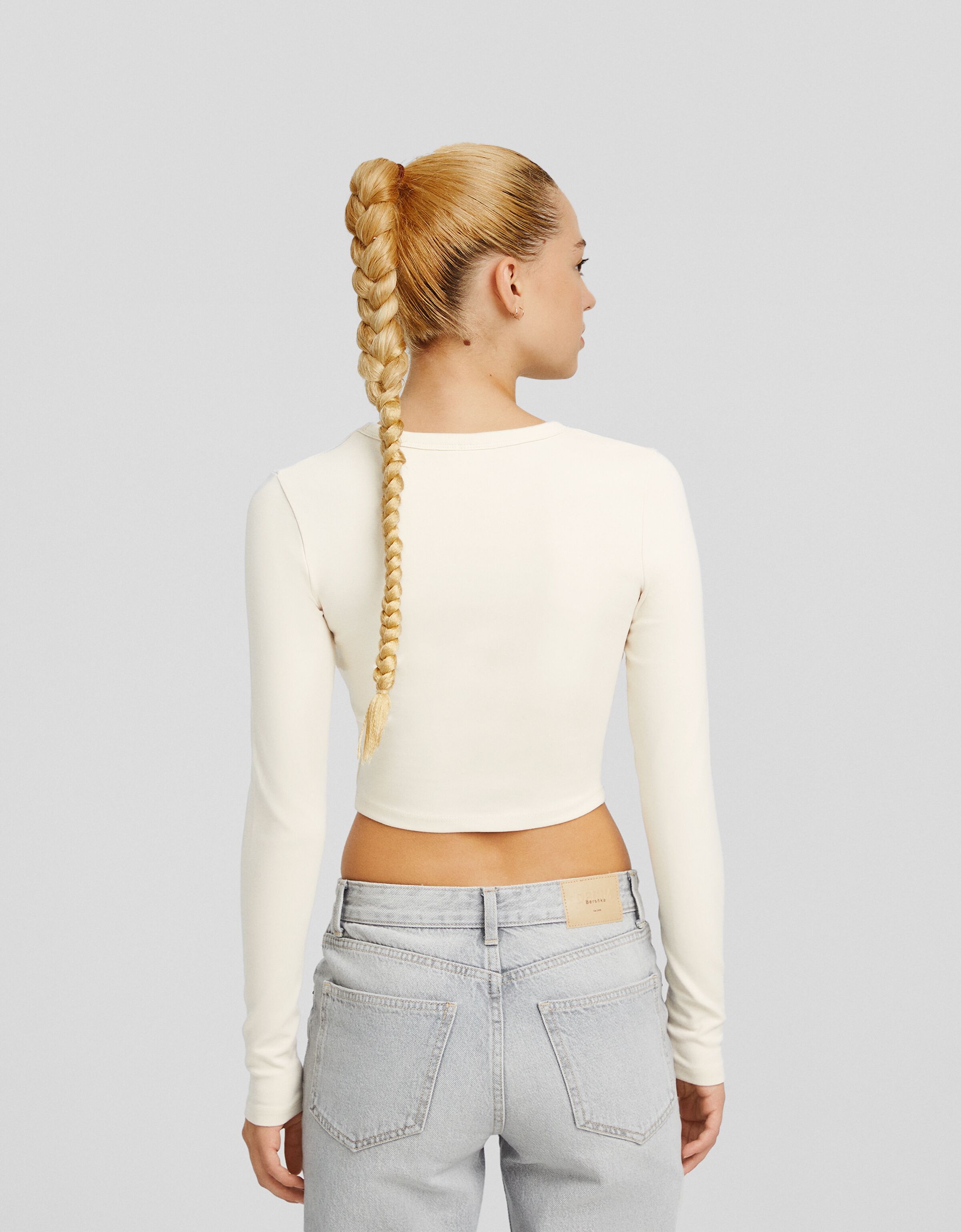 Camiseta manga larga print