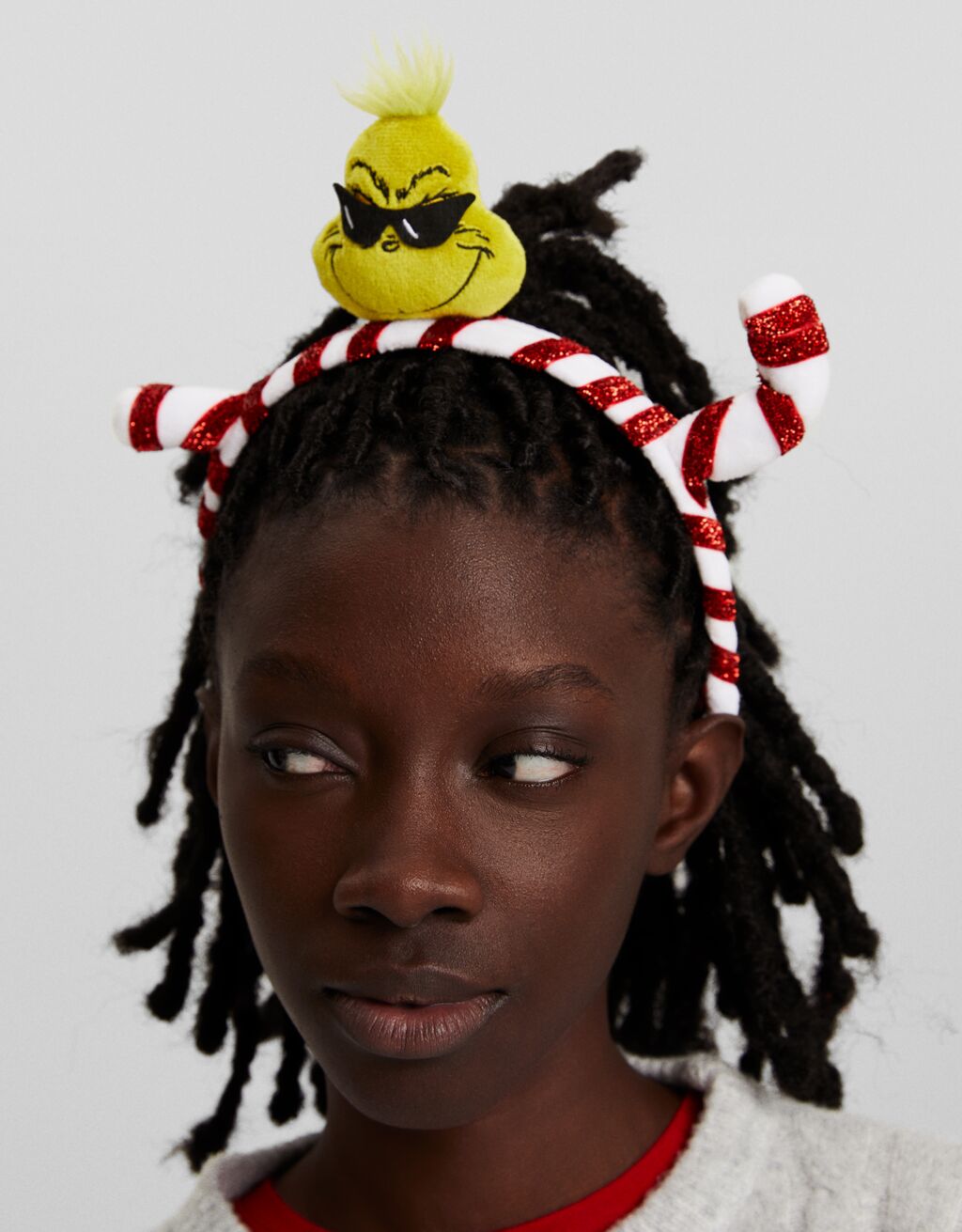 Diadema El Grinch detalle