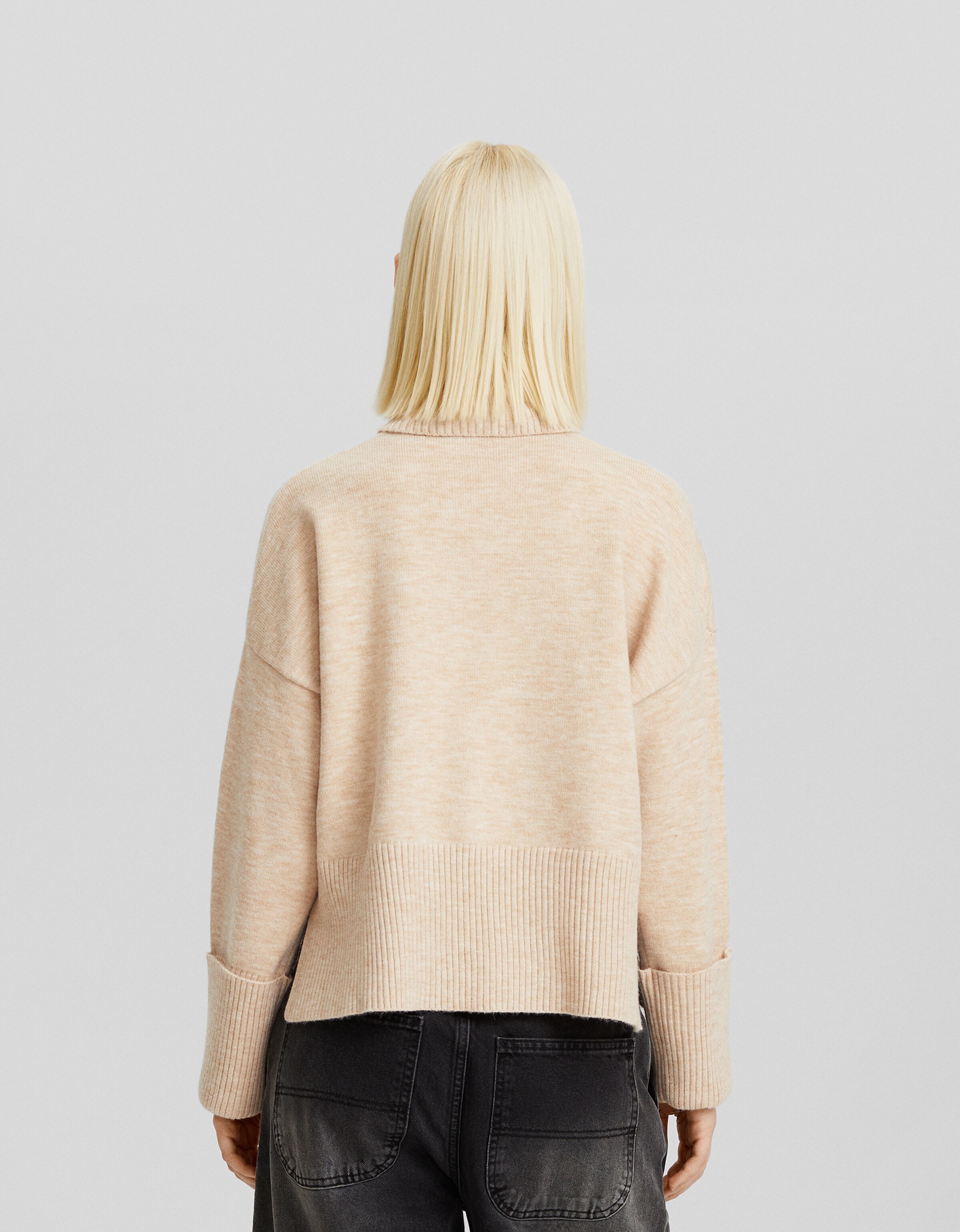 Jersey cuello subido