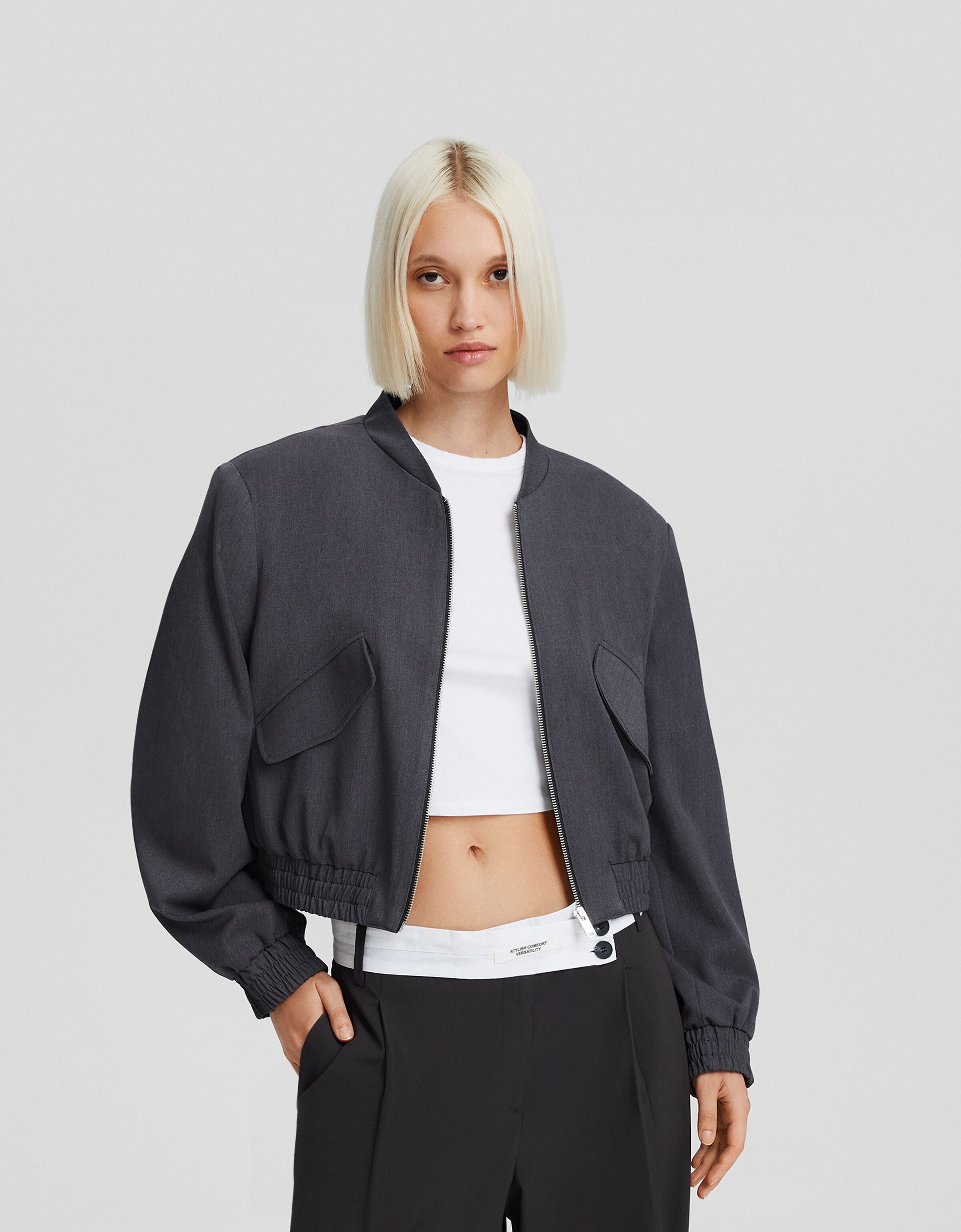 Cazadora bomber tailoring