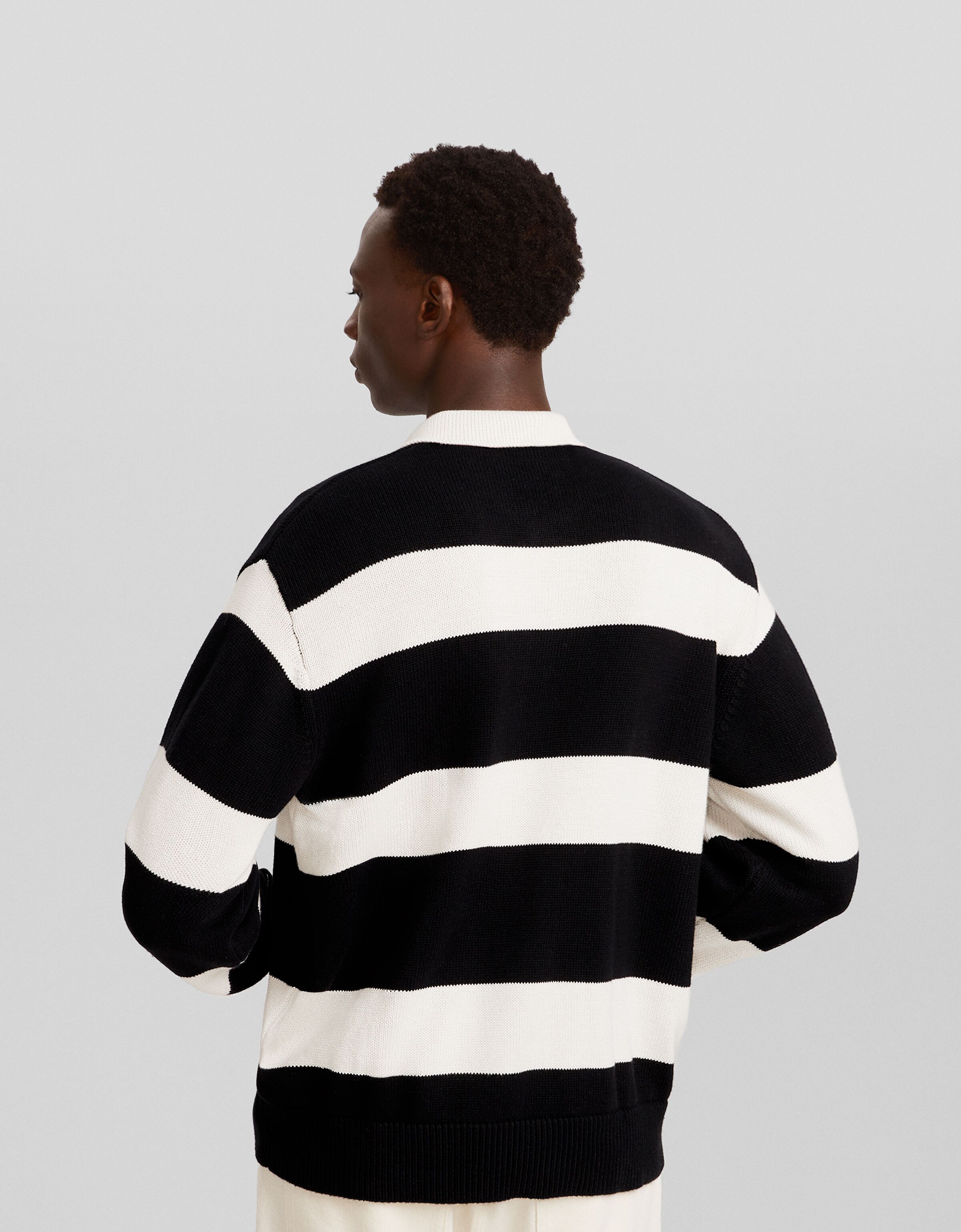 Jersey cuello polo varsity