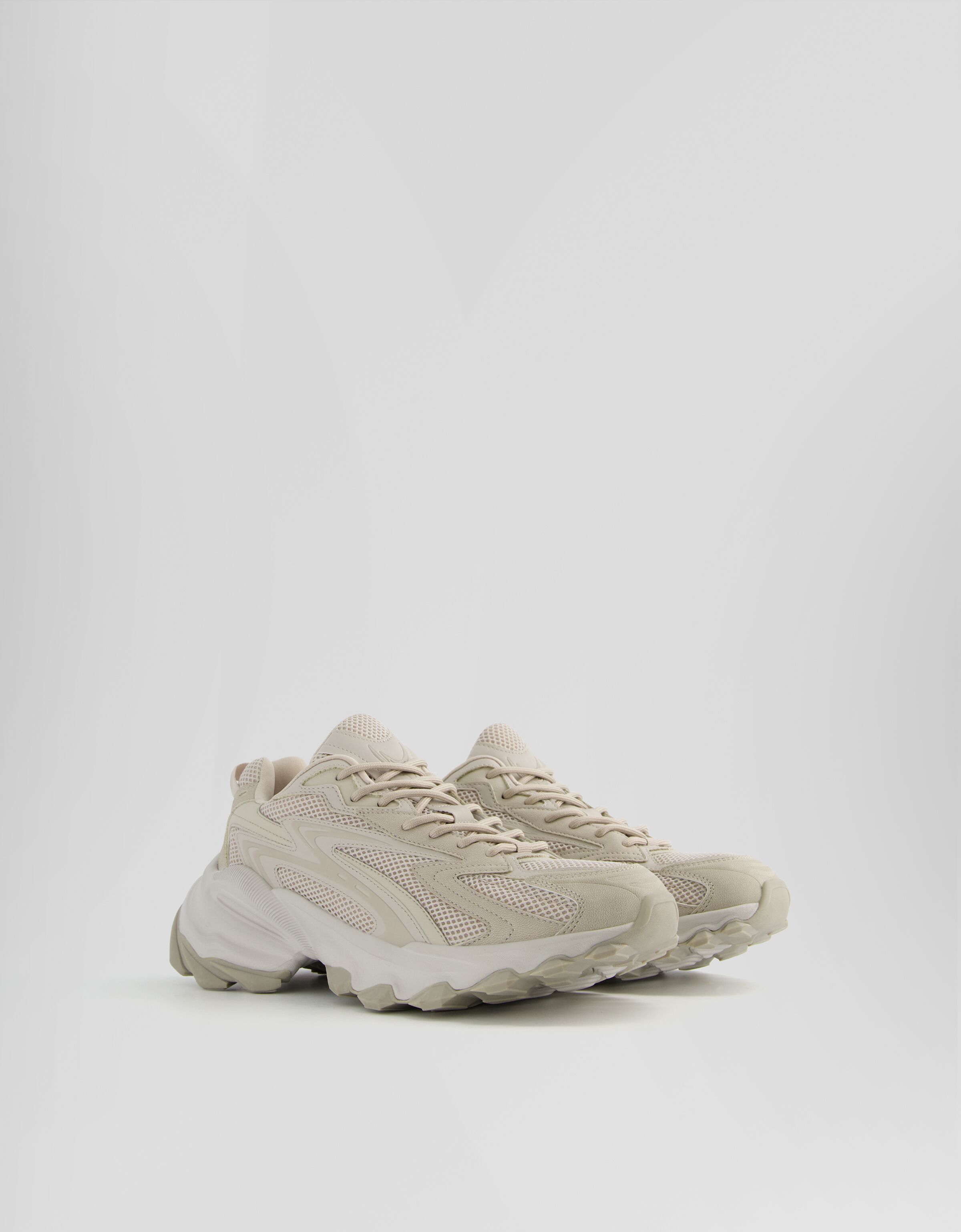 Deportivas combinadas rejilla hombre