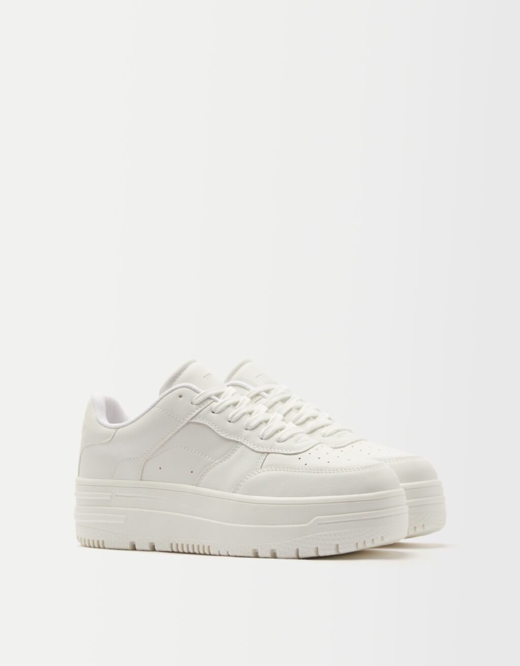 Zapatillas plataforma monocolor