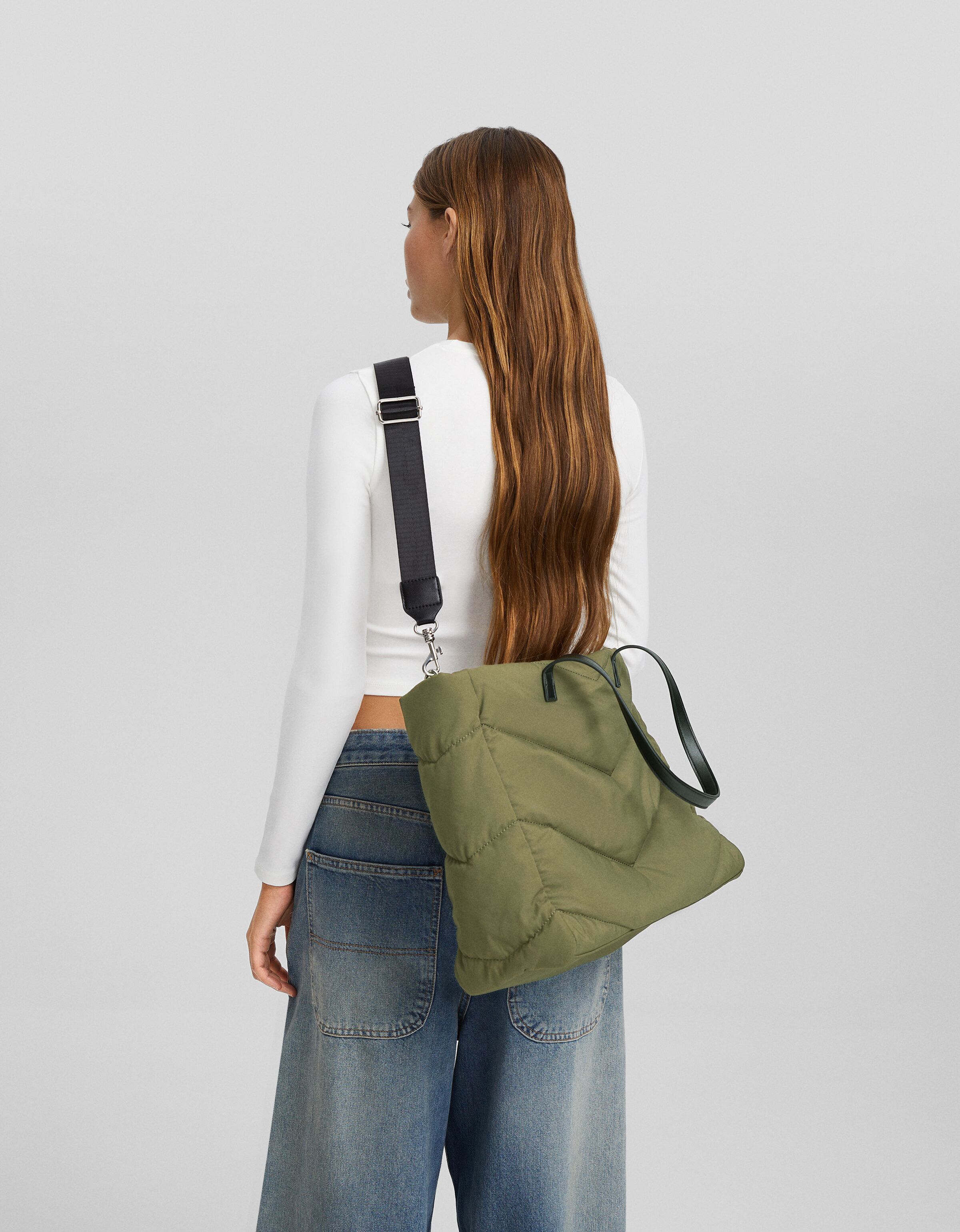 Bolso shopper técnico cremalleras