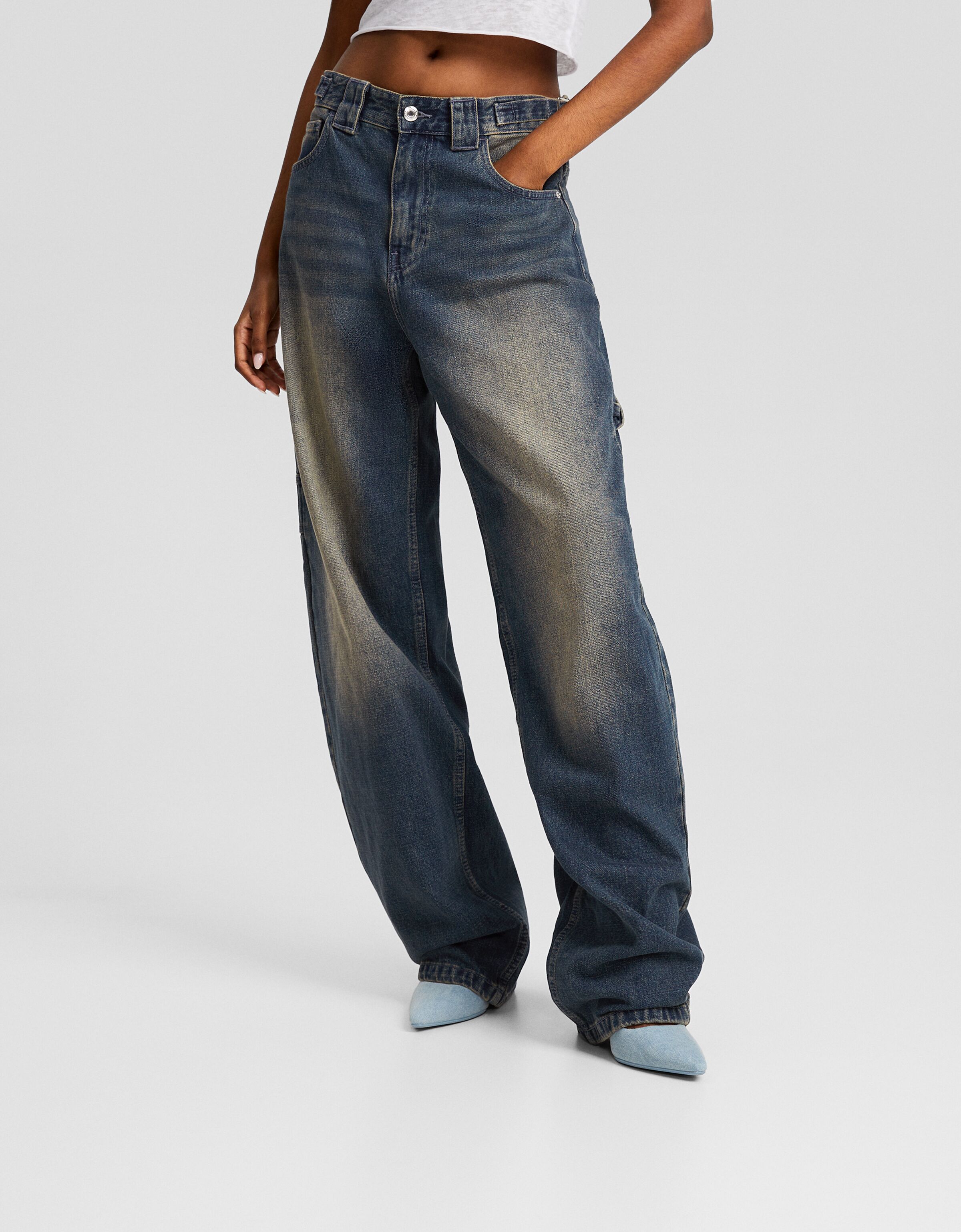 Jeans baggy carpenter