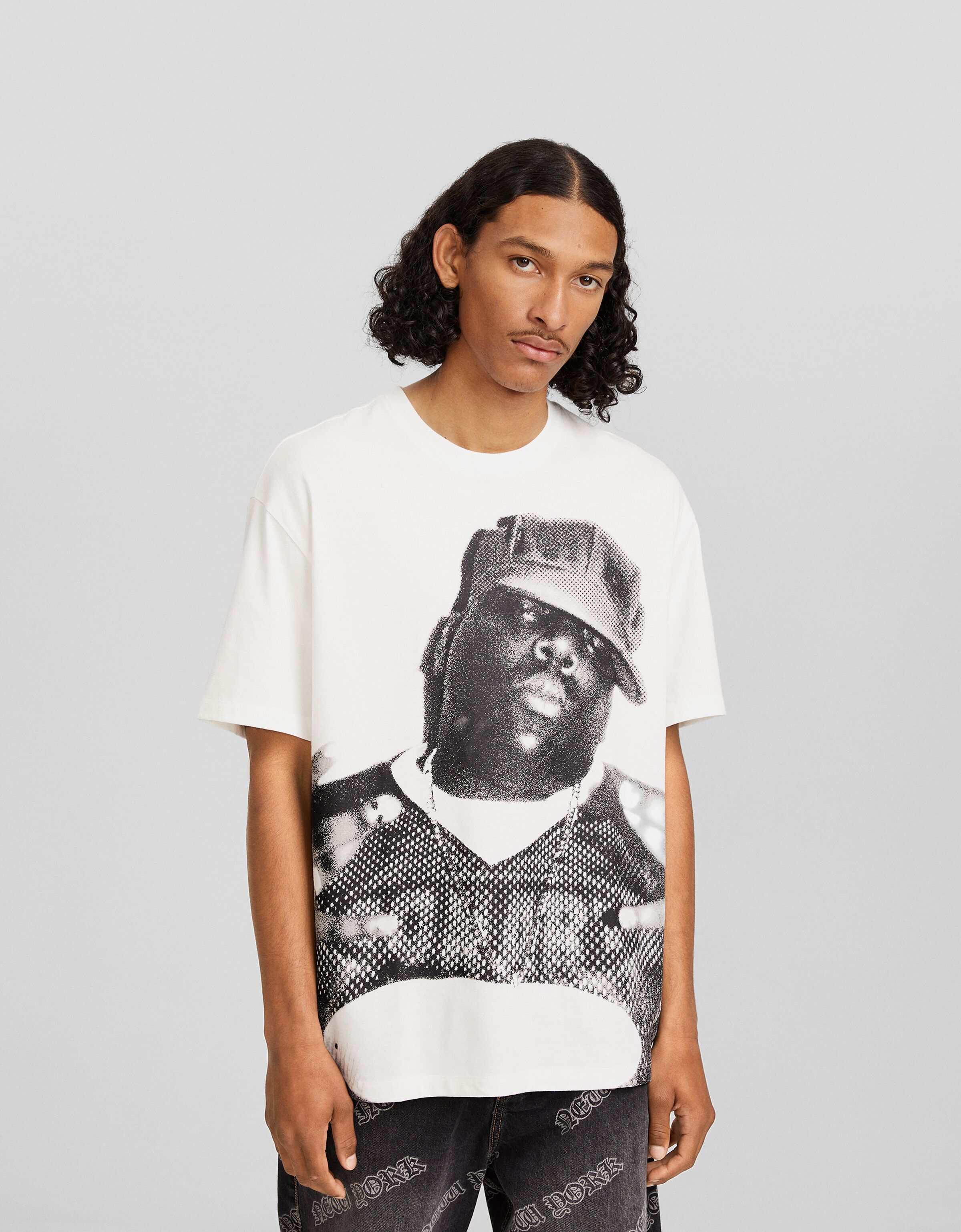 Camiseta The Notorious B.I.G. manga corta print