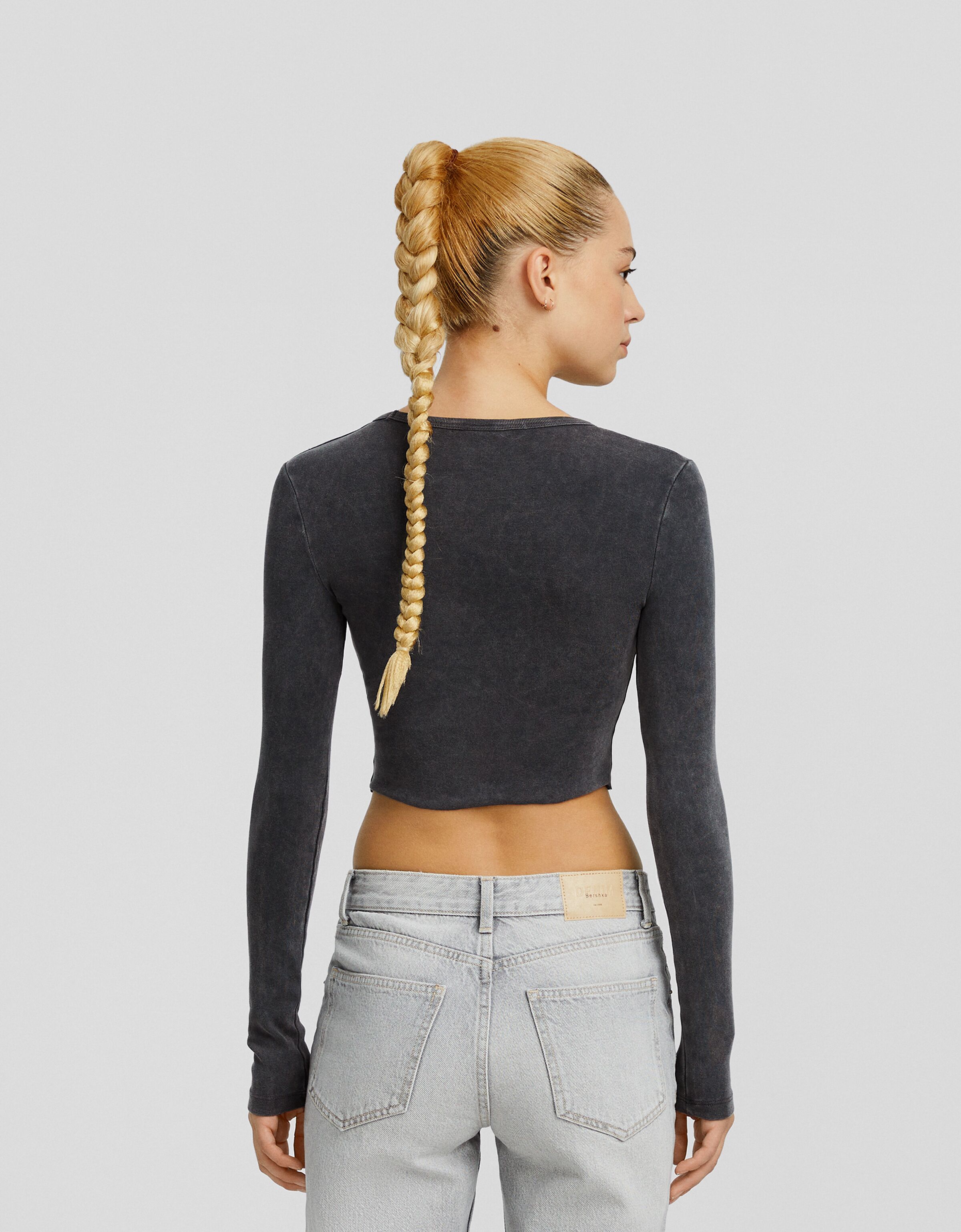 Camiseta manga larga print