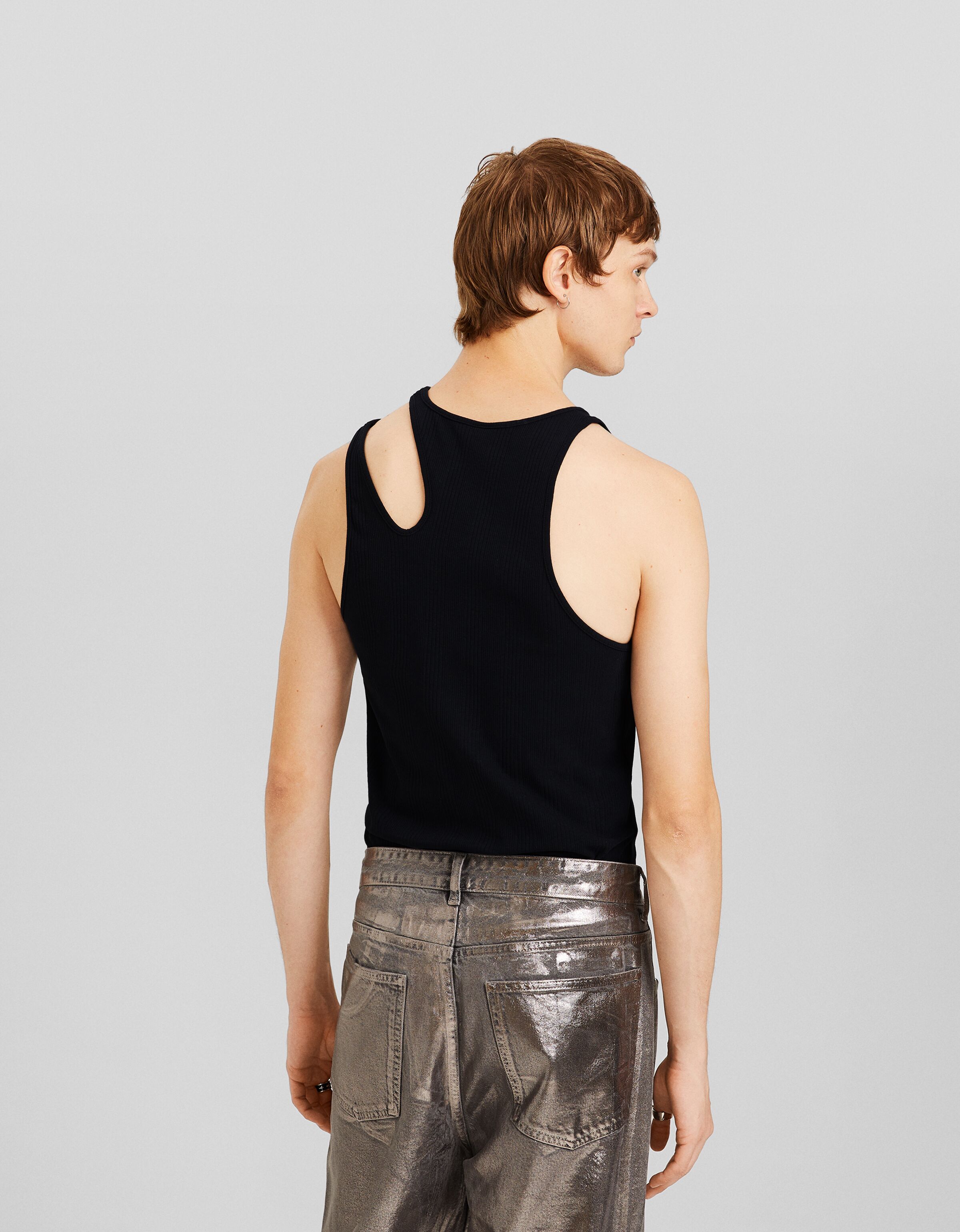 Camiseta tirantes rib