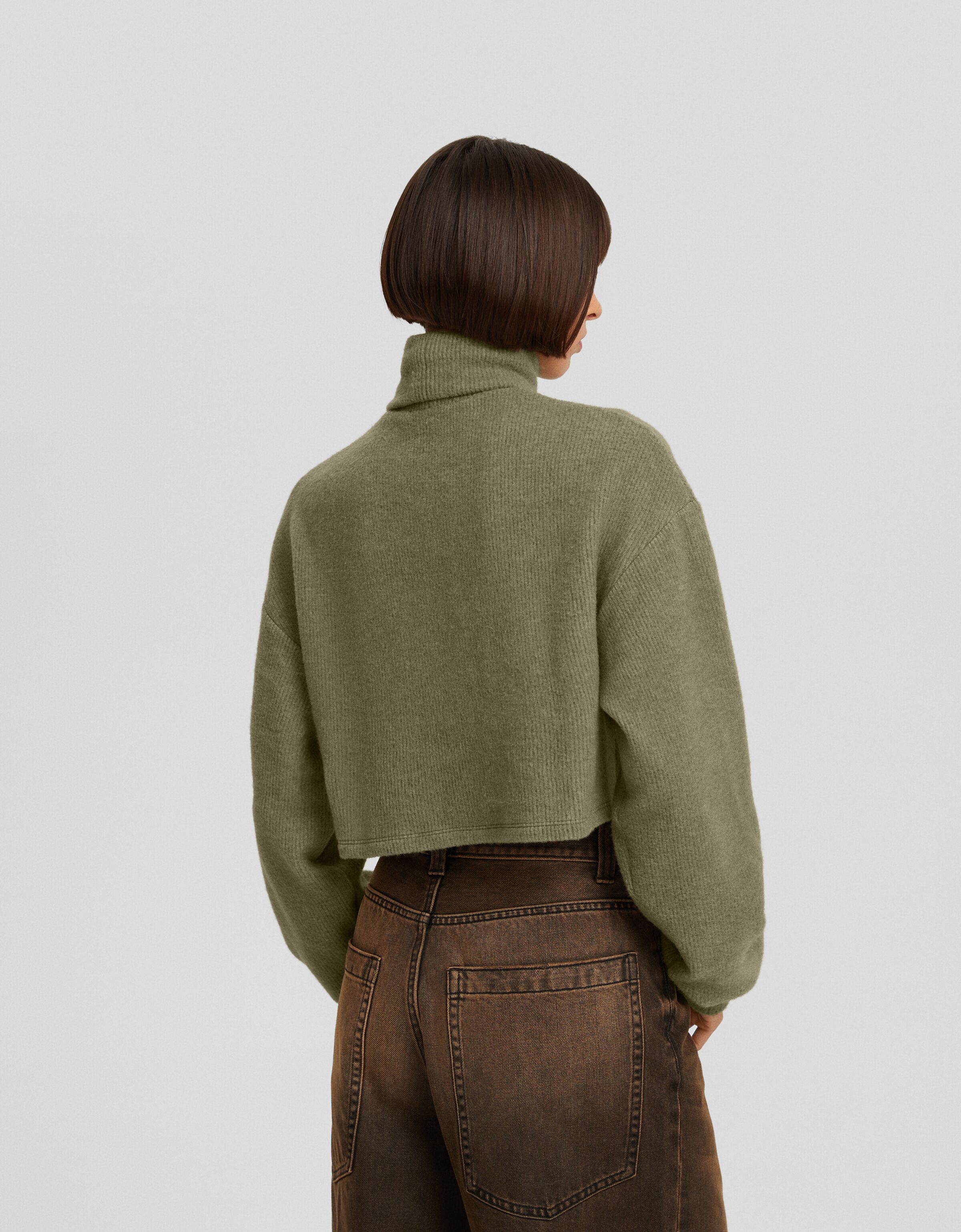 Jersey cuello subido