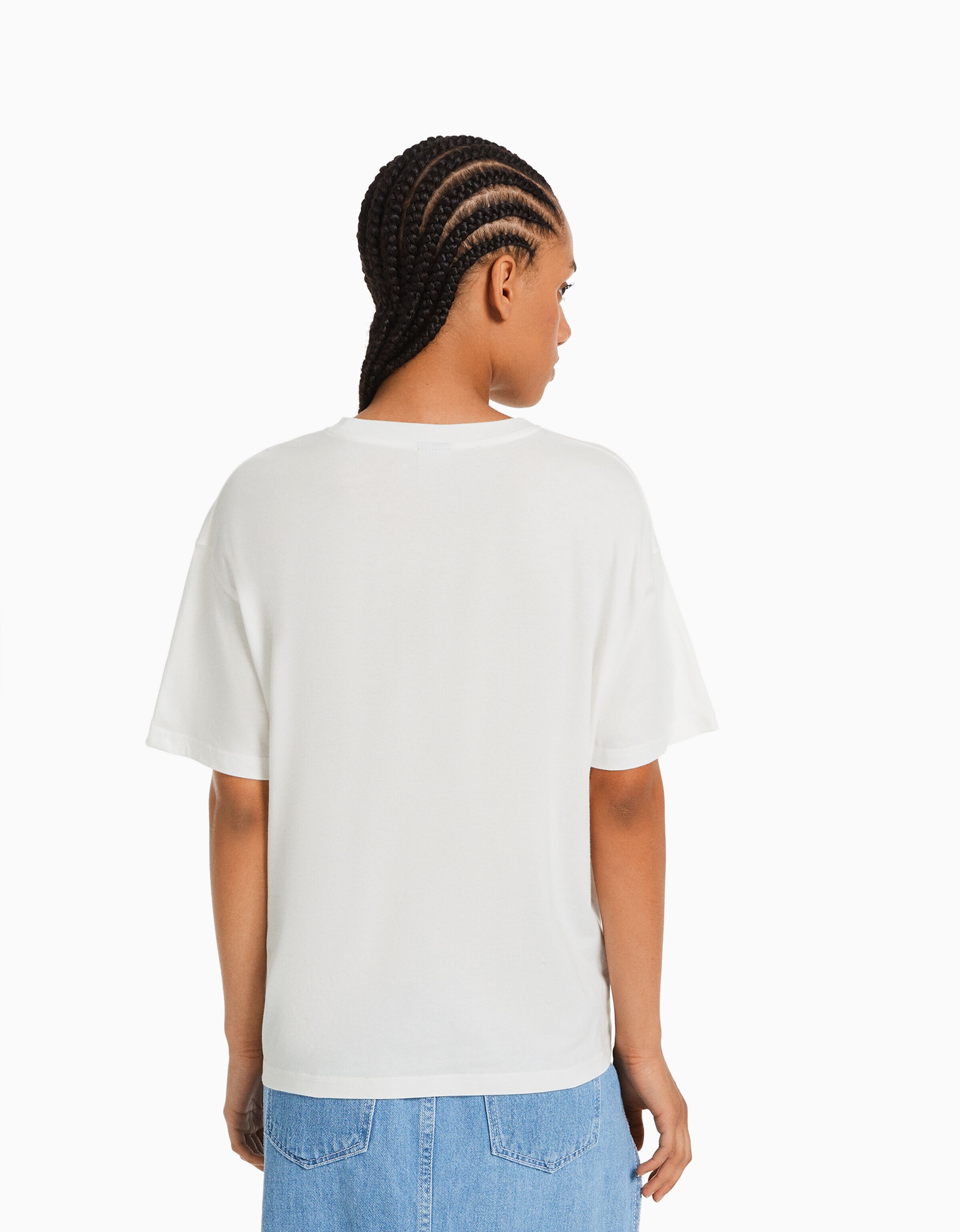 Camiseta manga corta print