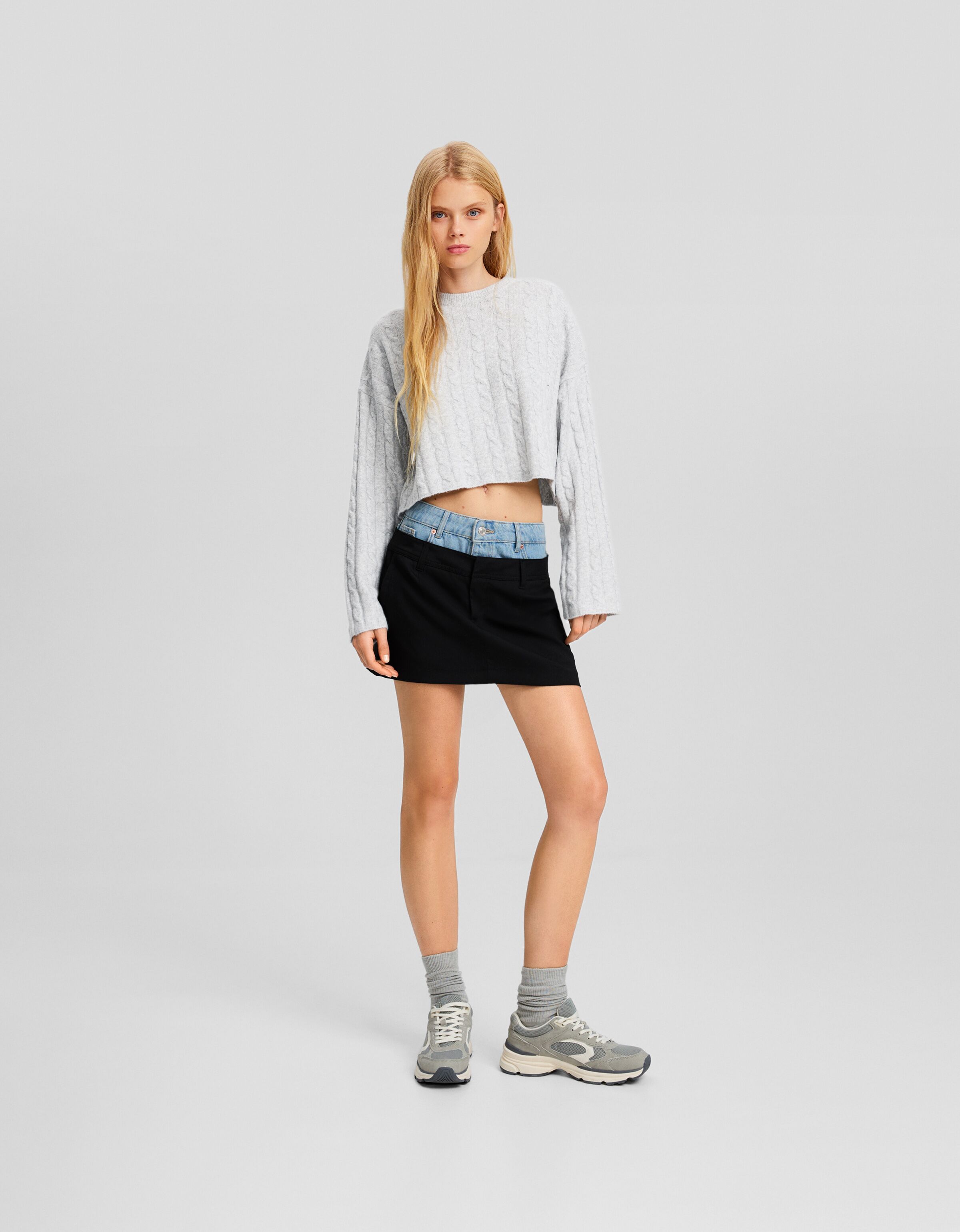 Jersey cuello perkins boxy fit