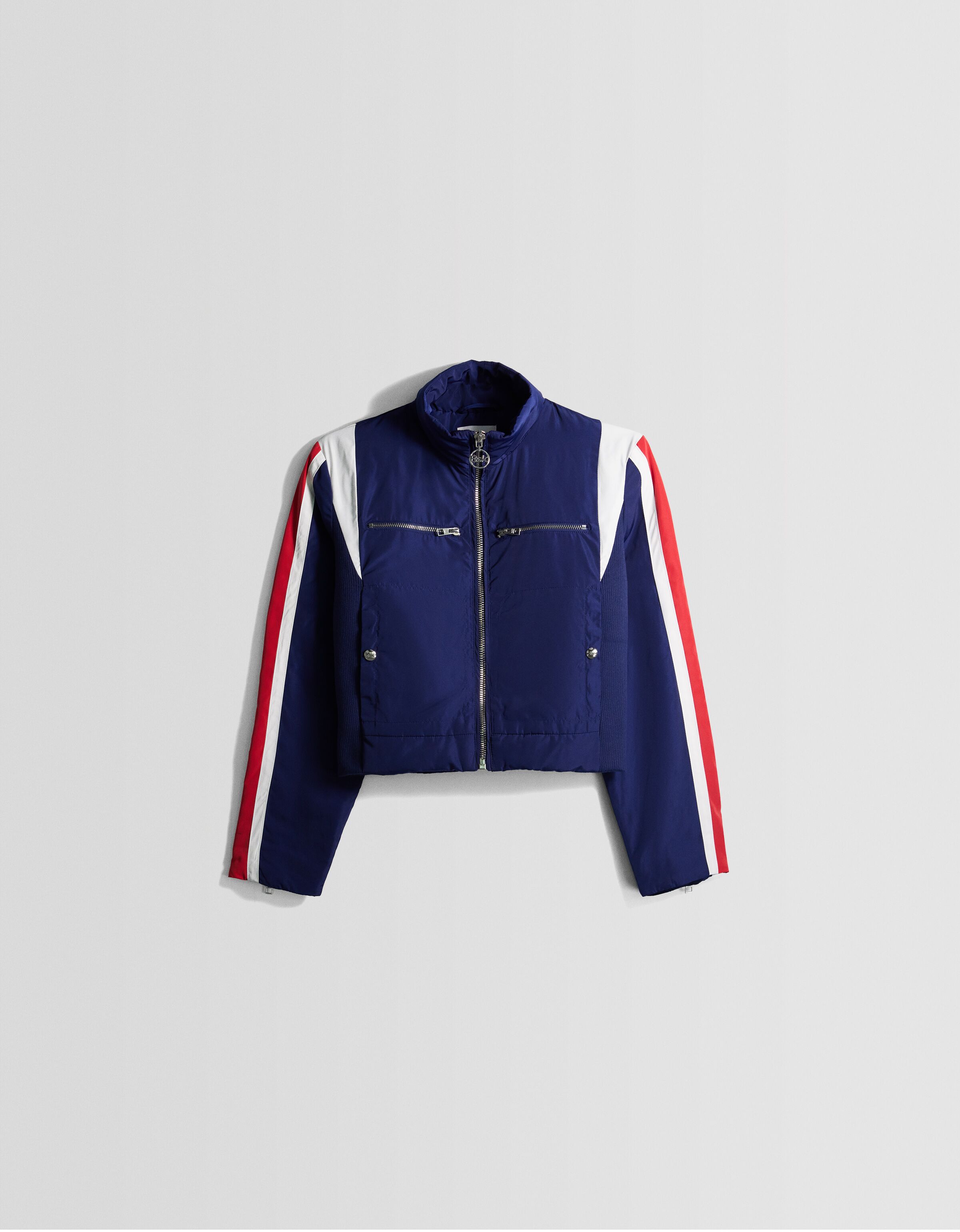 Cazadora contraste retro