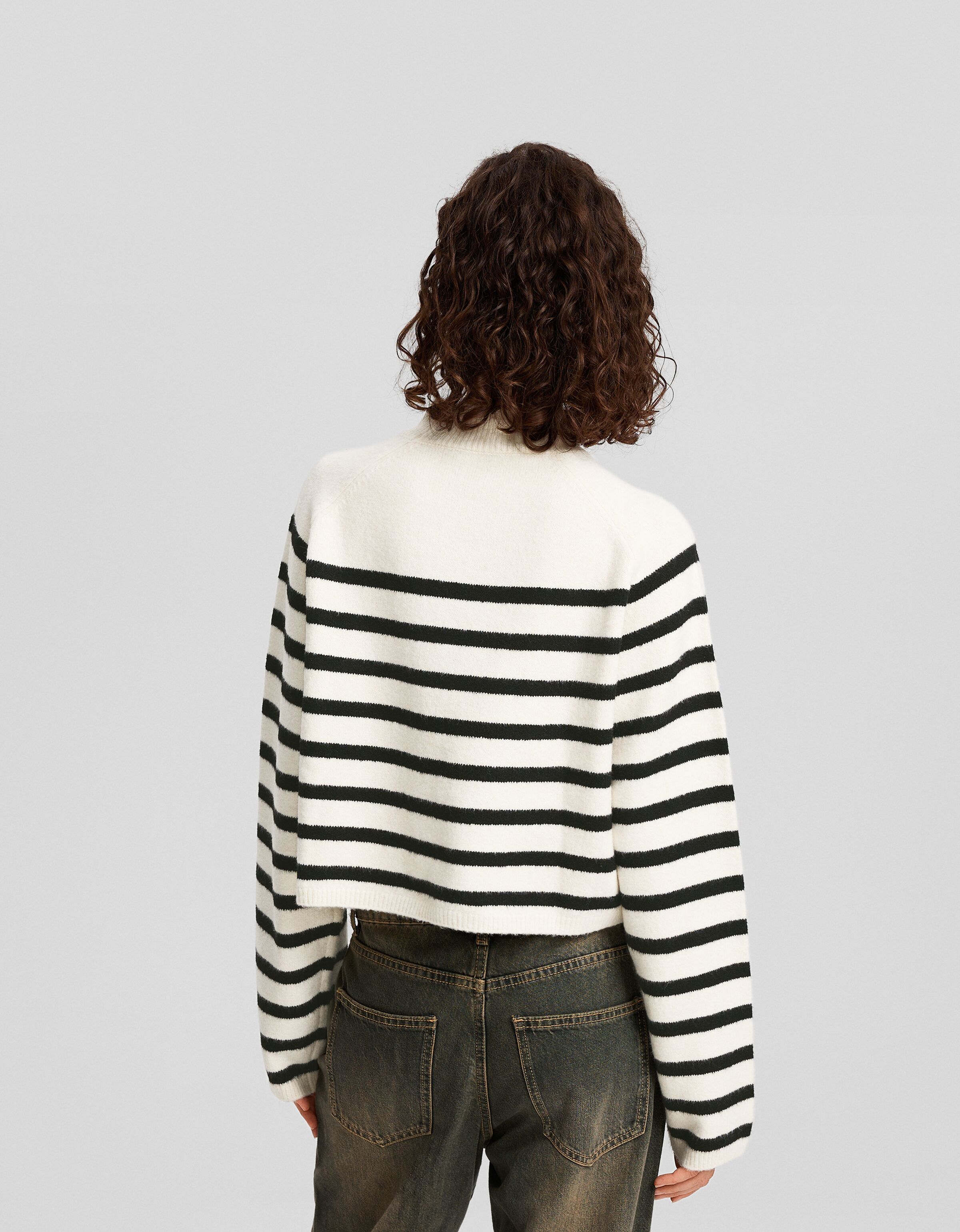 Jersey cuello perkins boxy fit