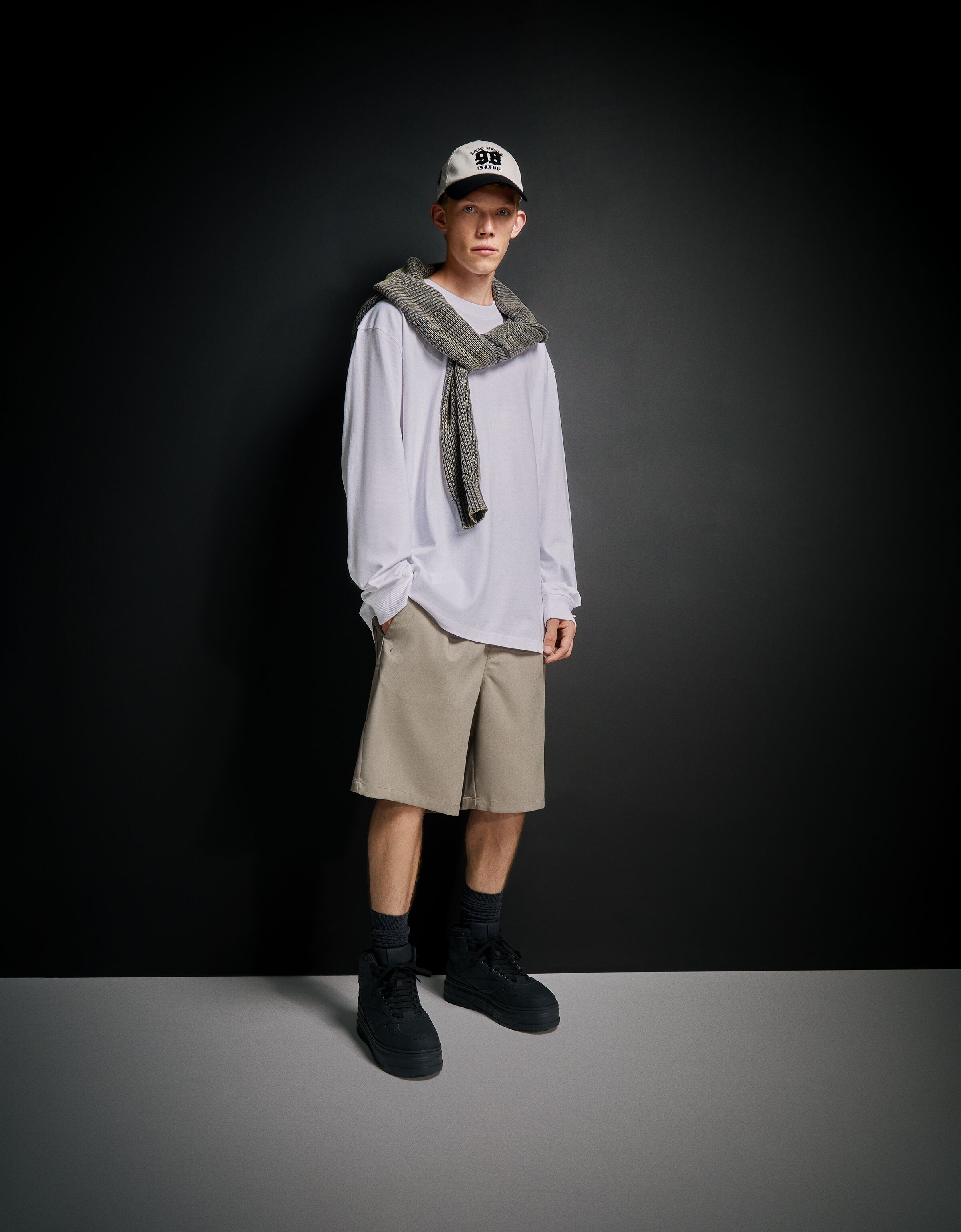 Zapatillas abotinadas suela volumen hombre