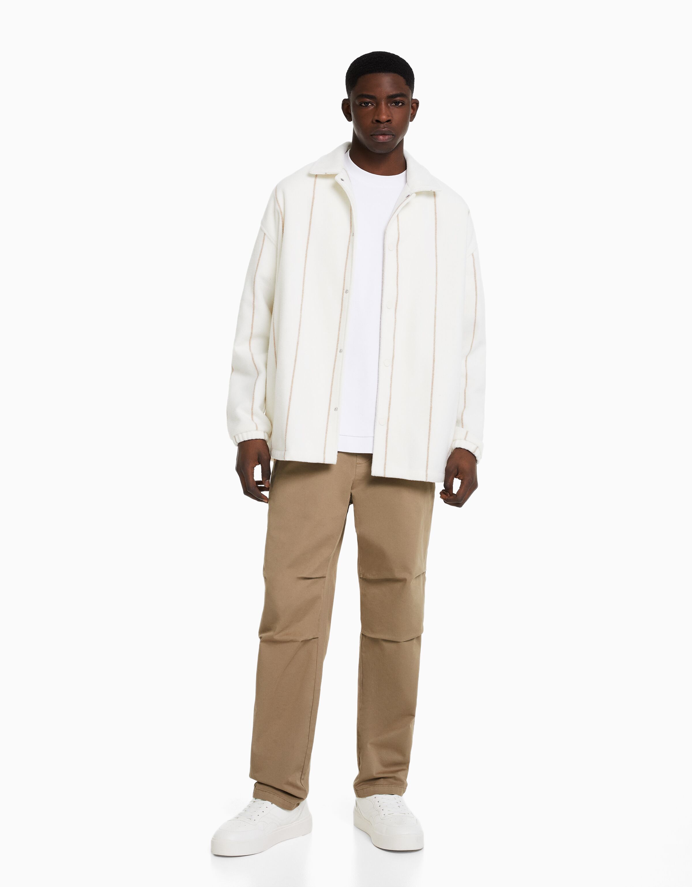 Pantalón loose con algodón