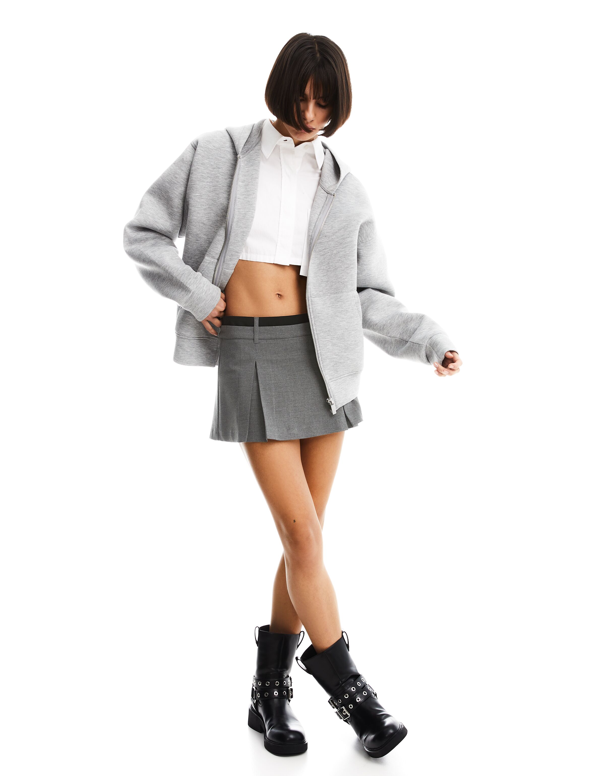 Falda pantalón tailoring tablas