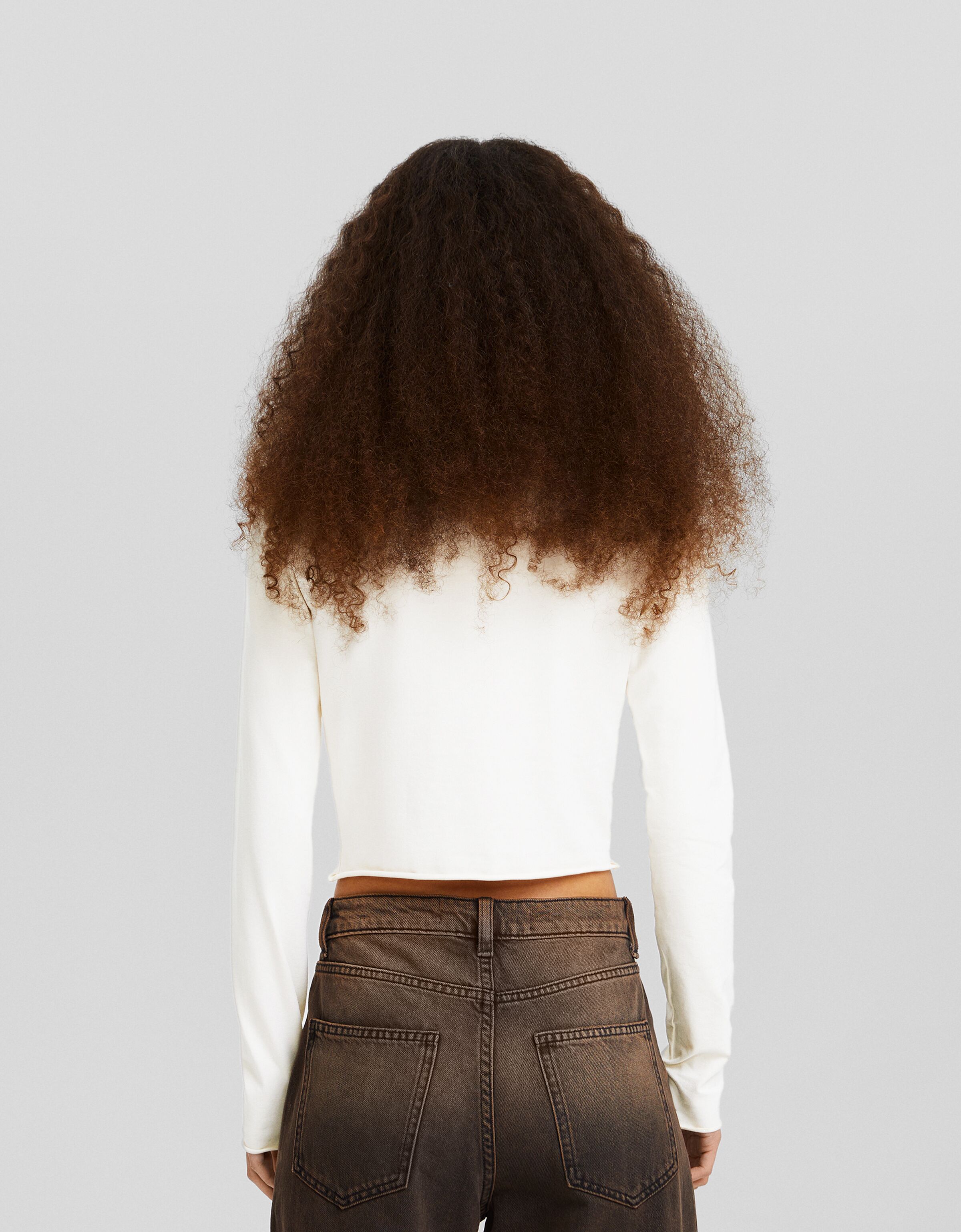 Camiseta manga larga print