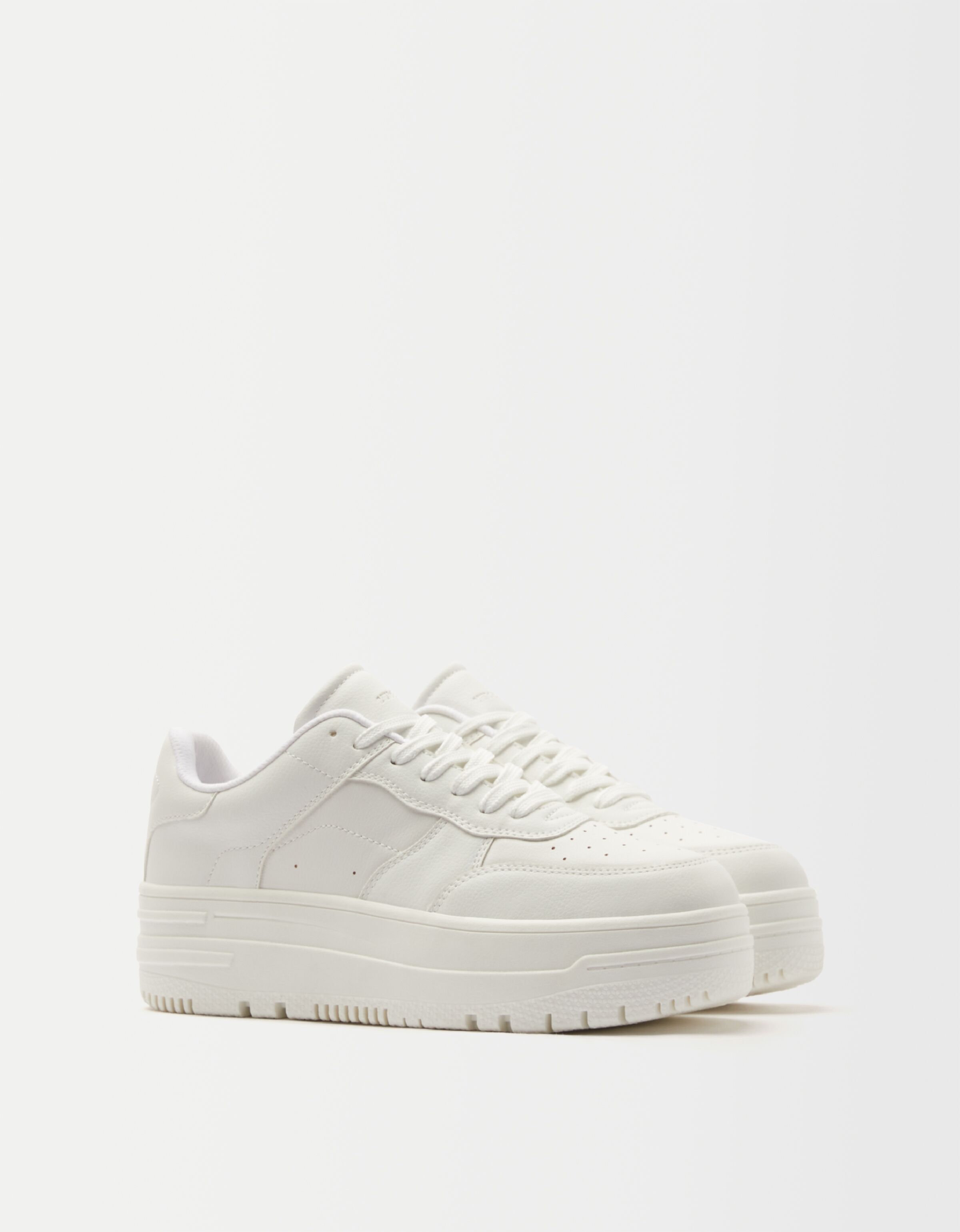 Zapatillas plataforma monocolor