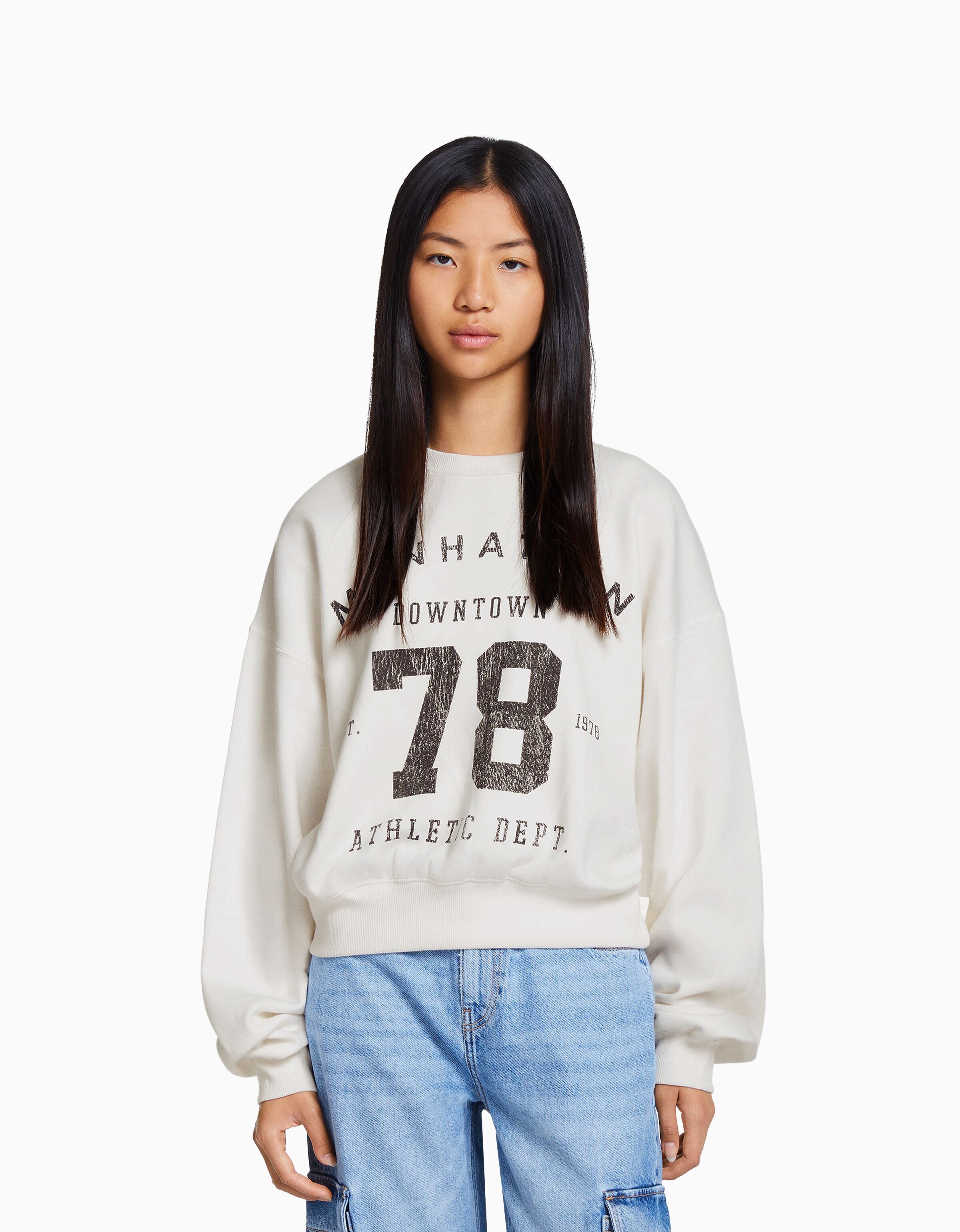 Sudadera print Manhattan