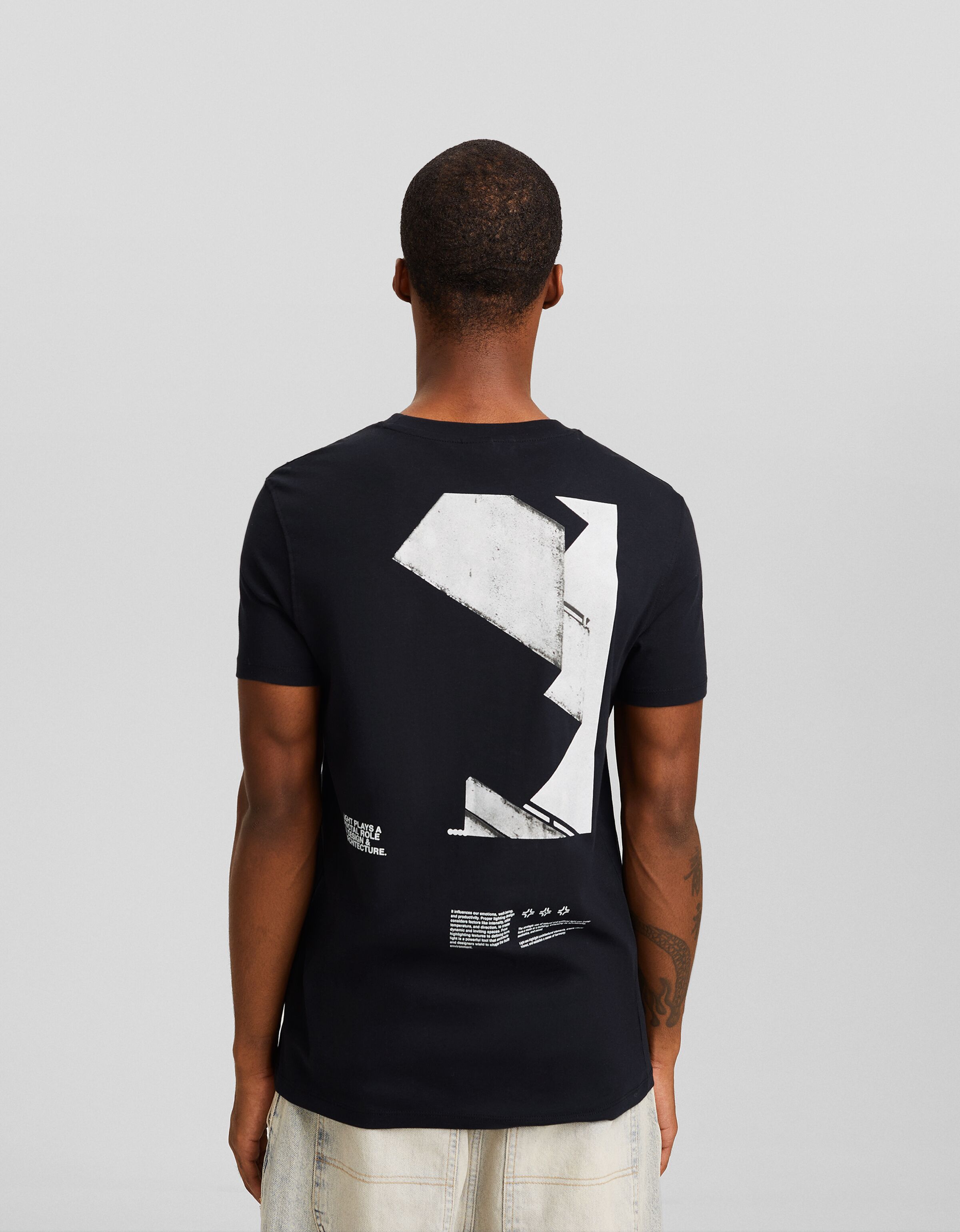 Camiseta manga corta print