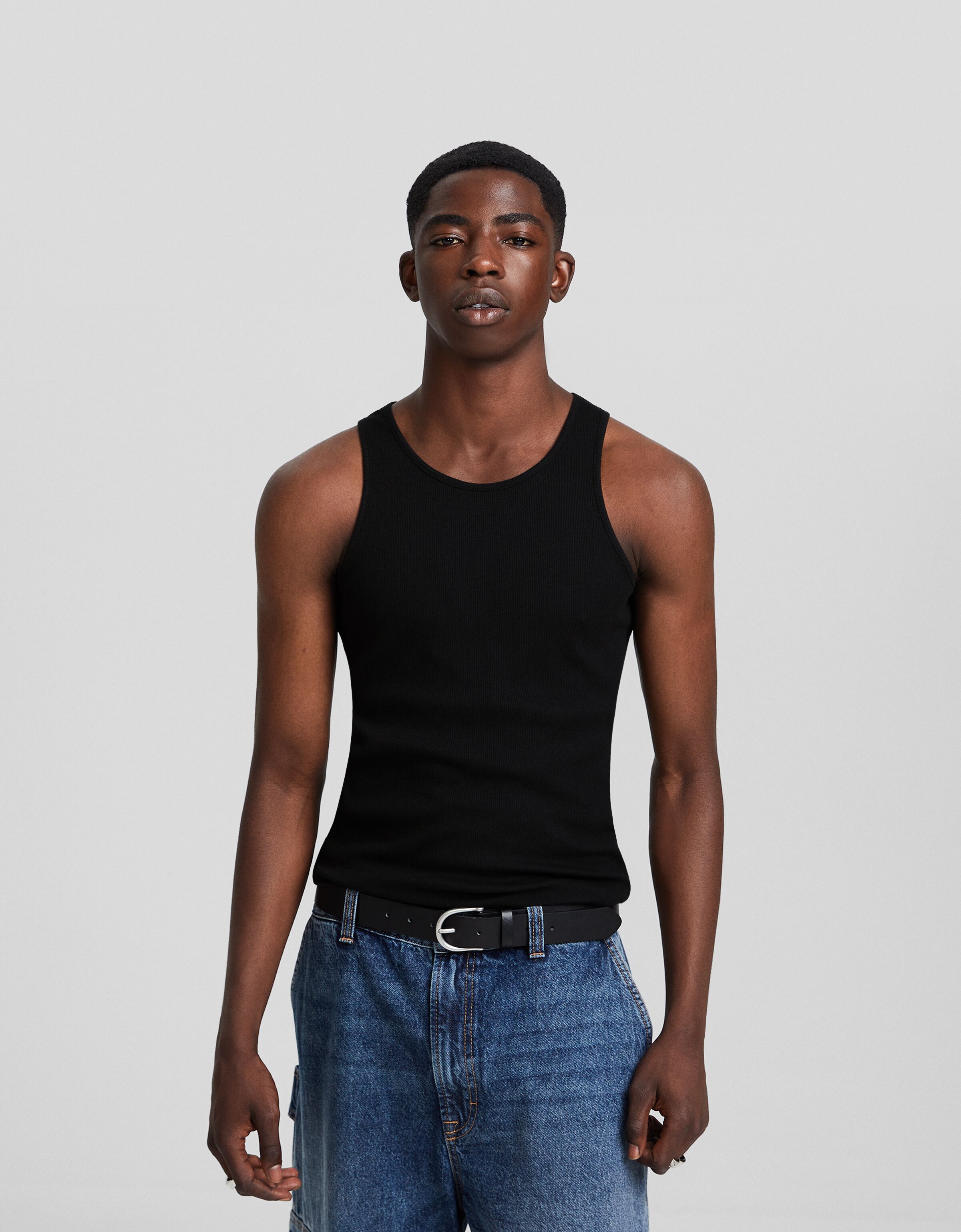 Camiseta tirantes rib