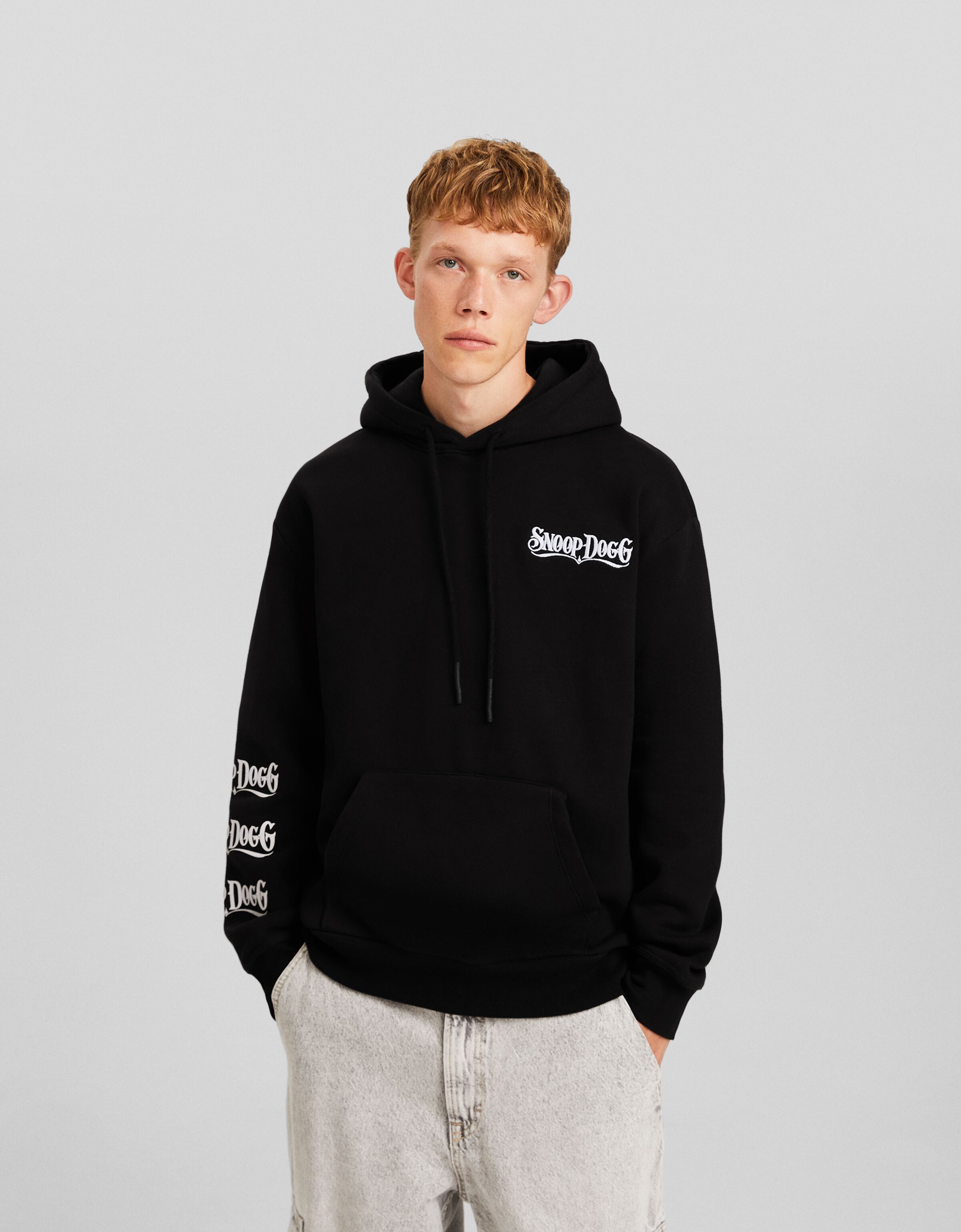 Sudadera Snoop Dogg capucha oversize print