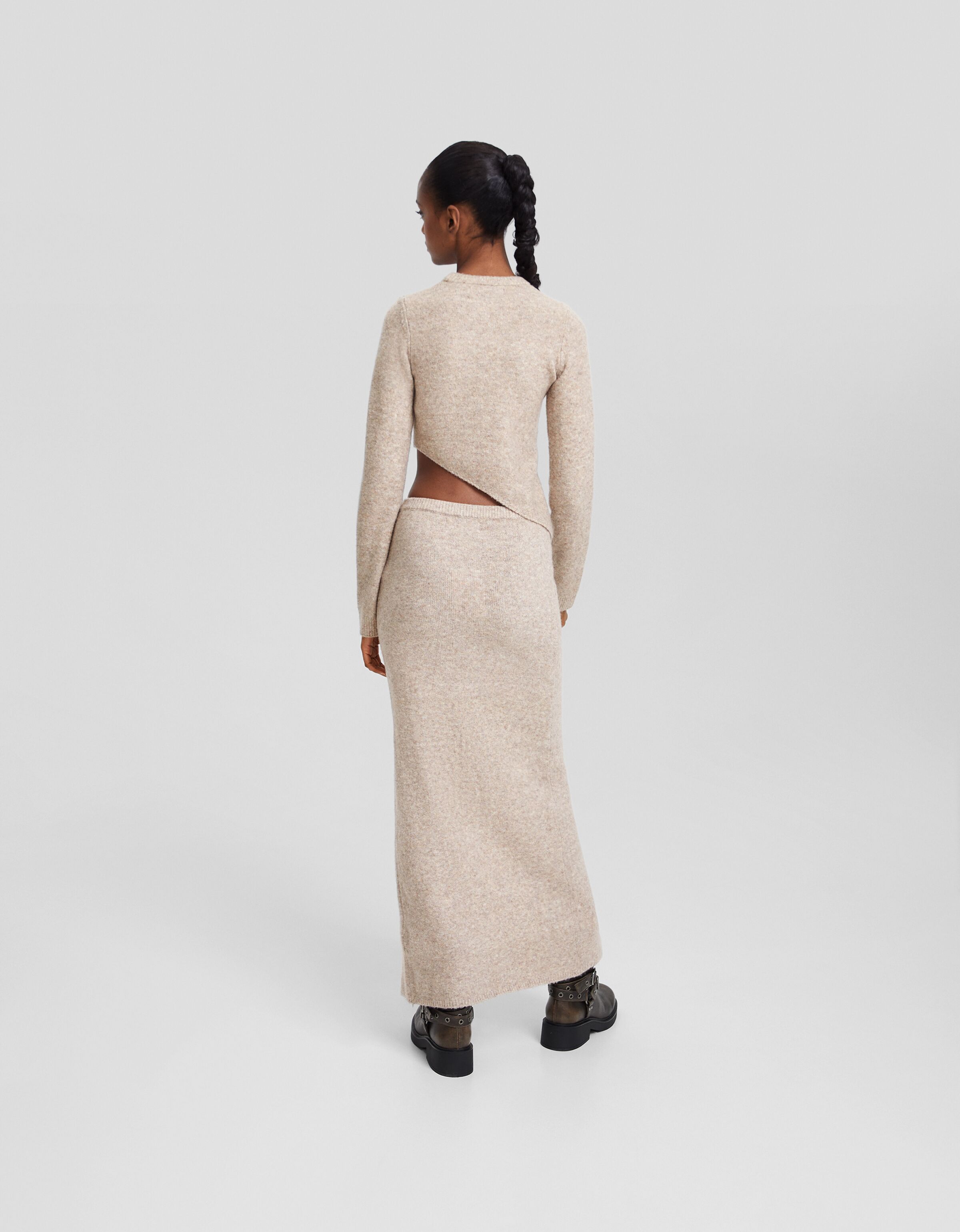 Jersey bajo asimétrico