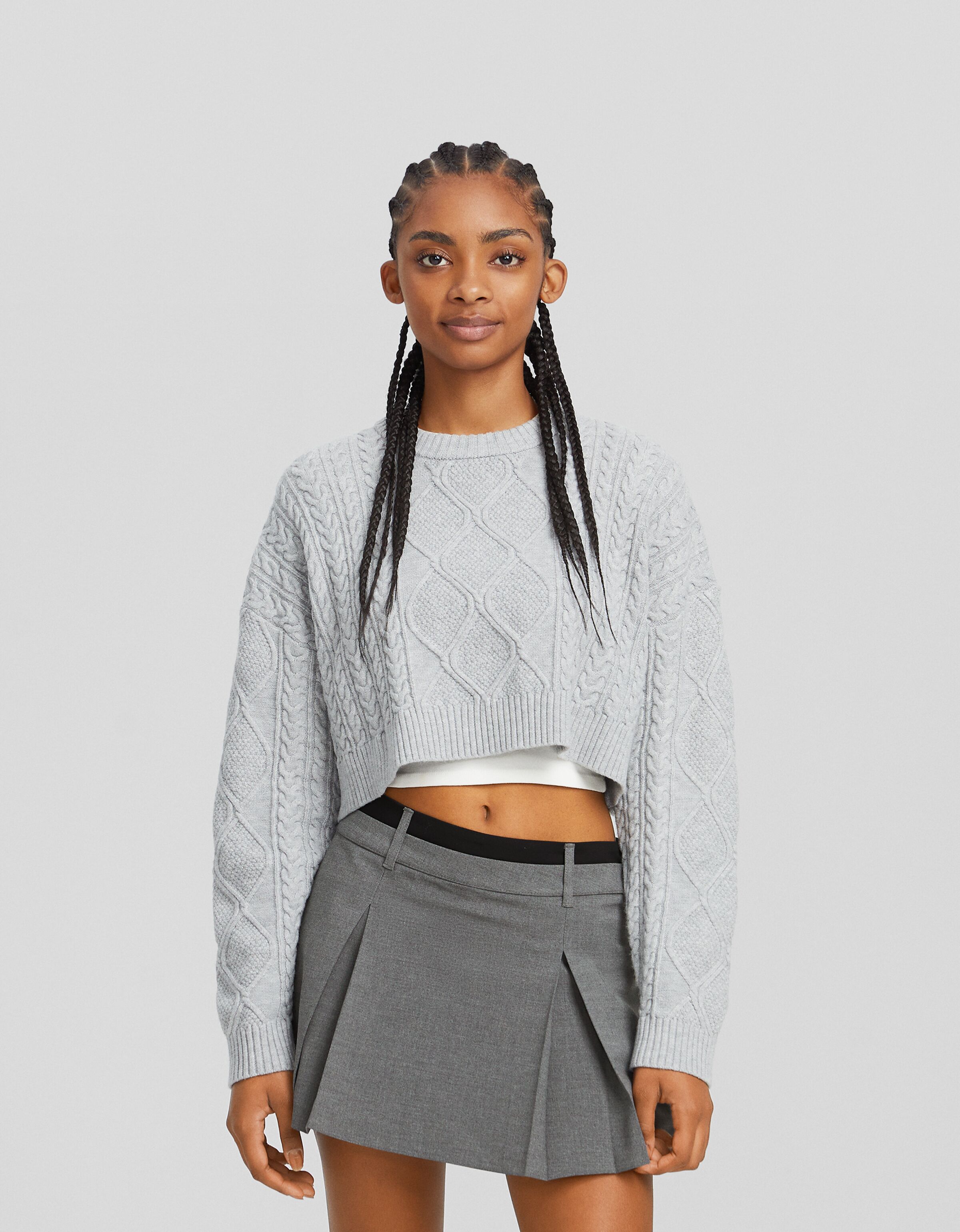 Falda pantalón tailoring tablas