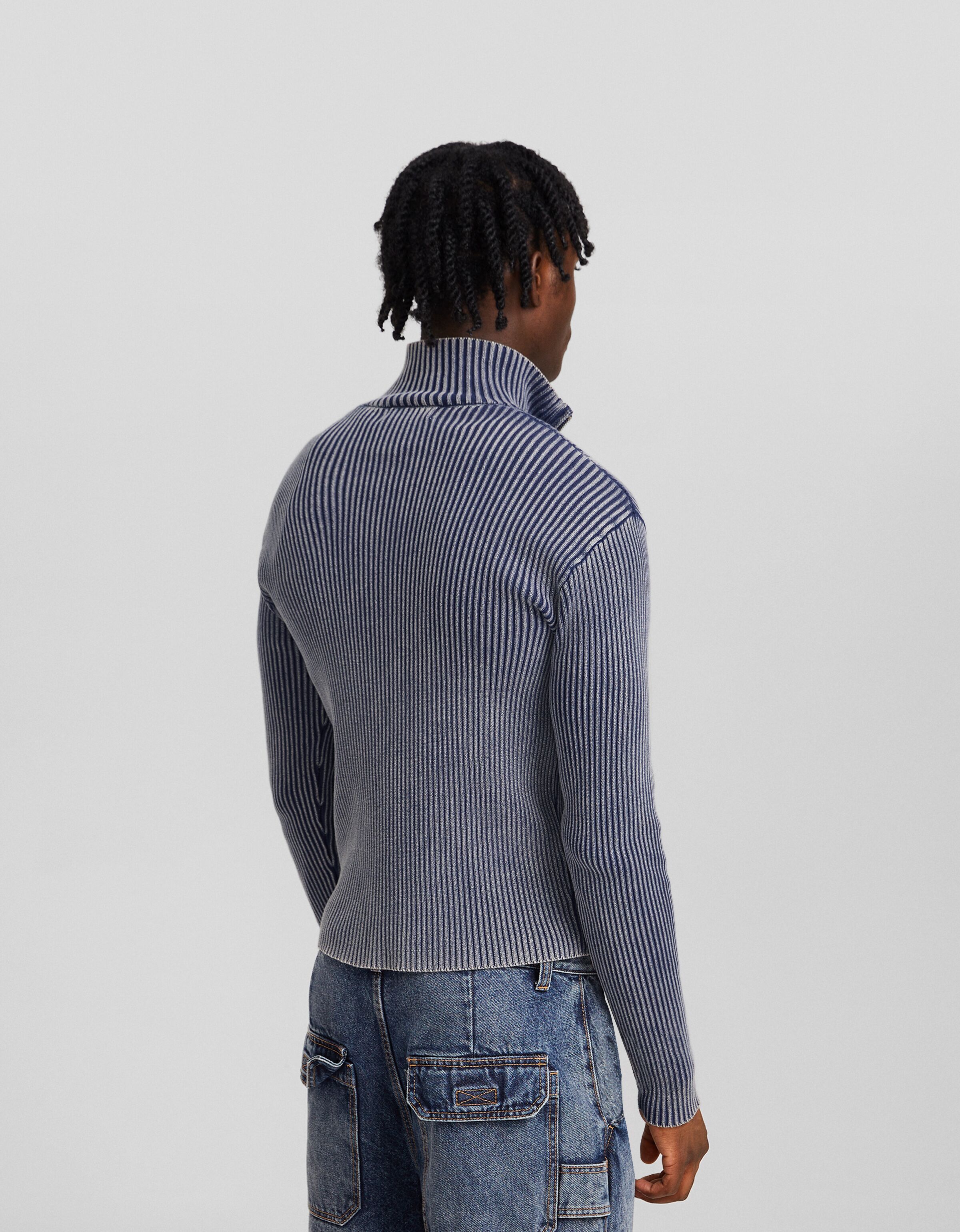 Cárdigan efecto lavado