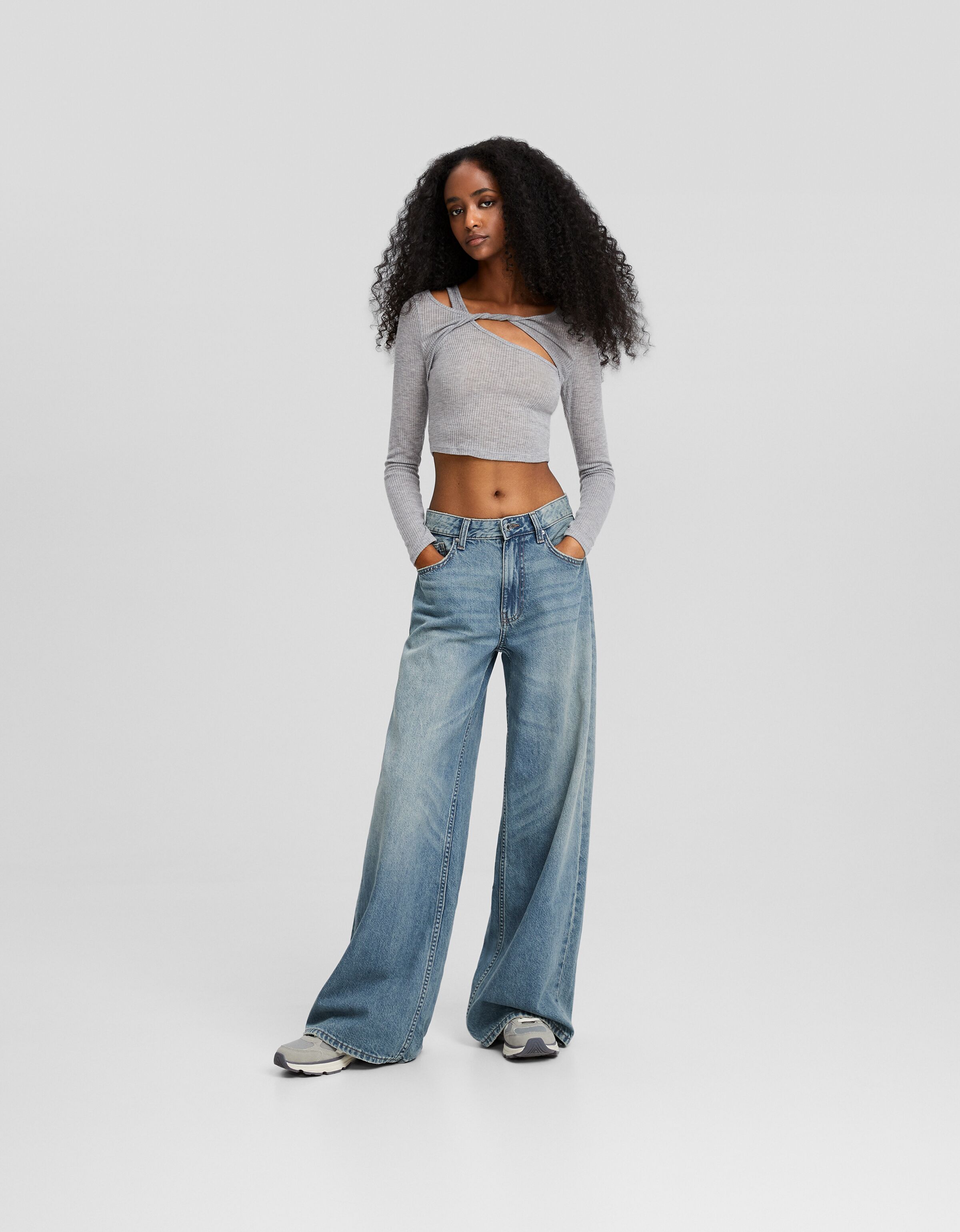 Jeans wide leg