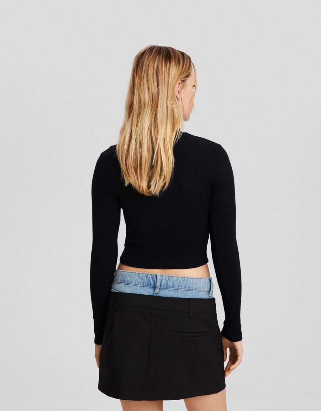 Jersey cuello subido