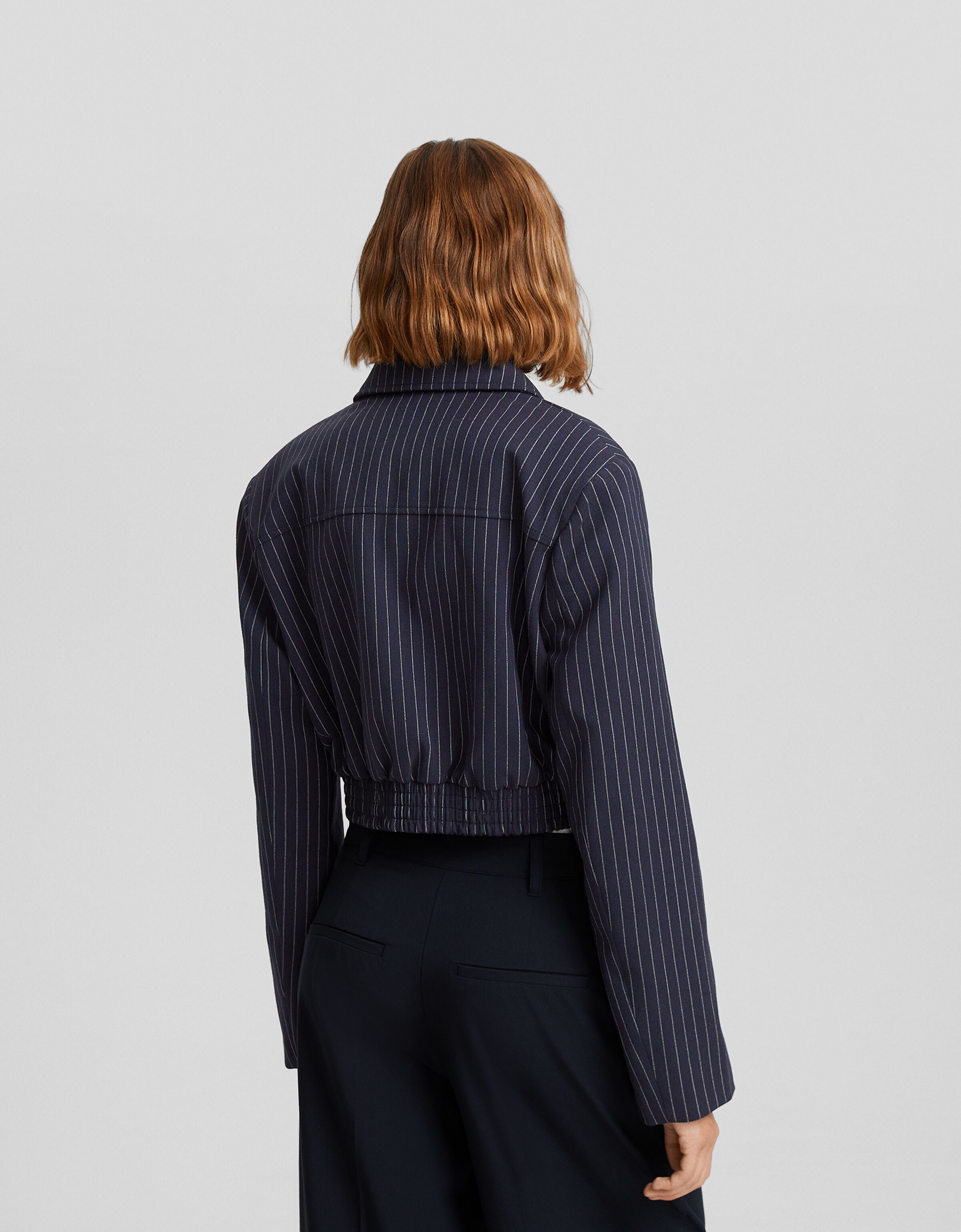 Cazadora trucker cremallera