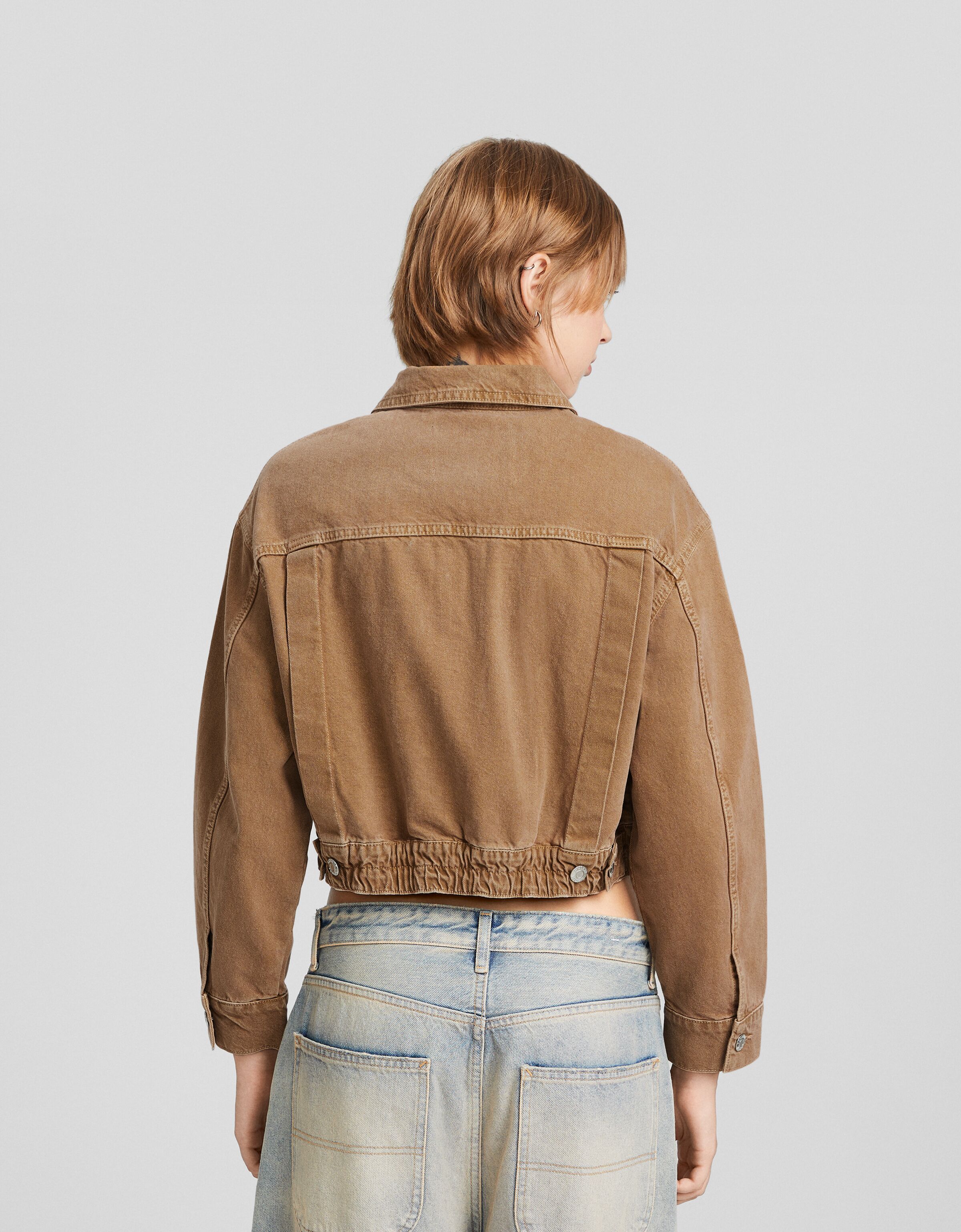 Cazadora algodón bolsillos