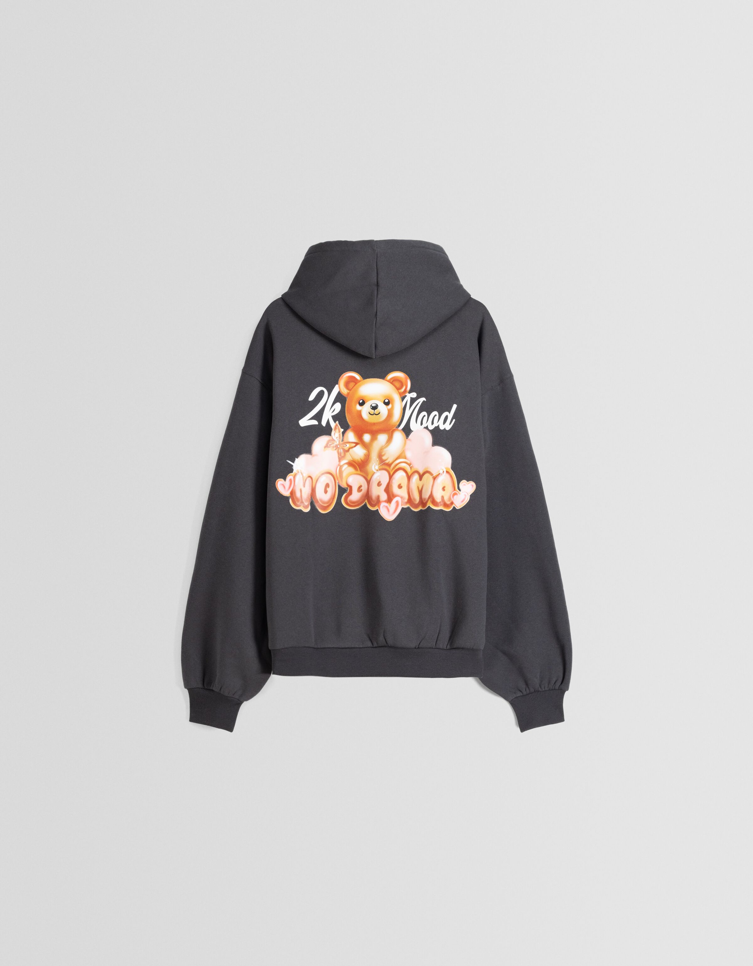 Sudadera capucha print