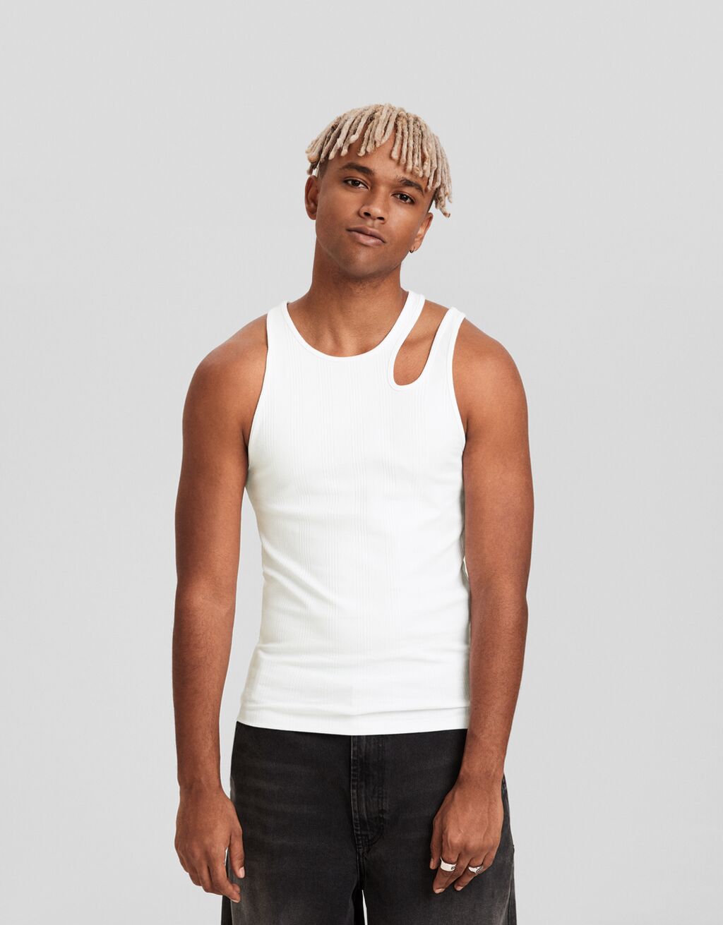 Camiseta tirantes rib