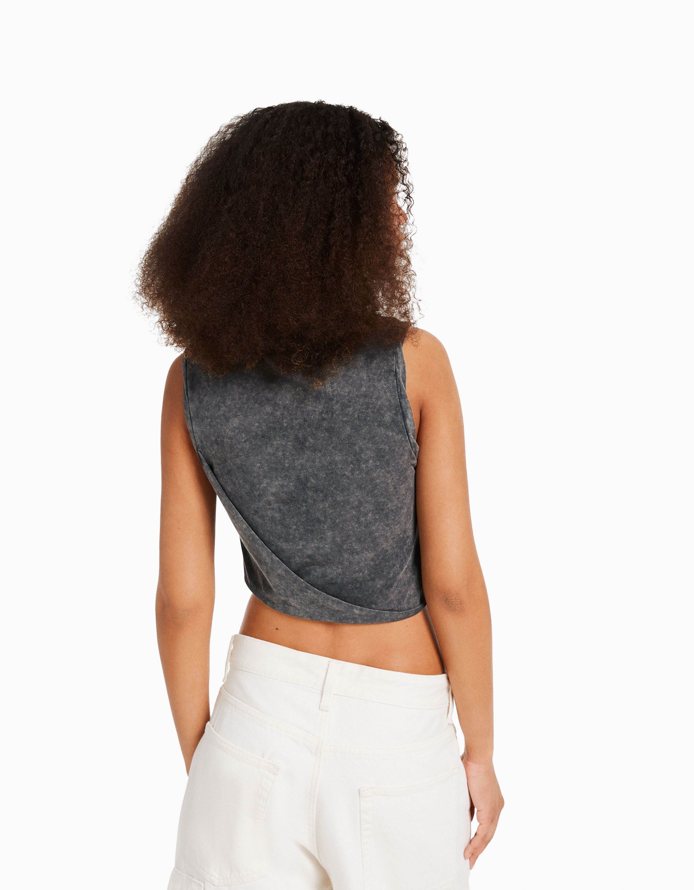 Camiseta sin mangas print Brooklyn